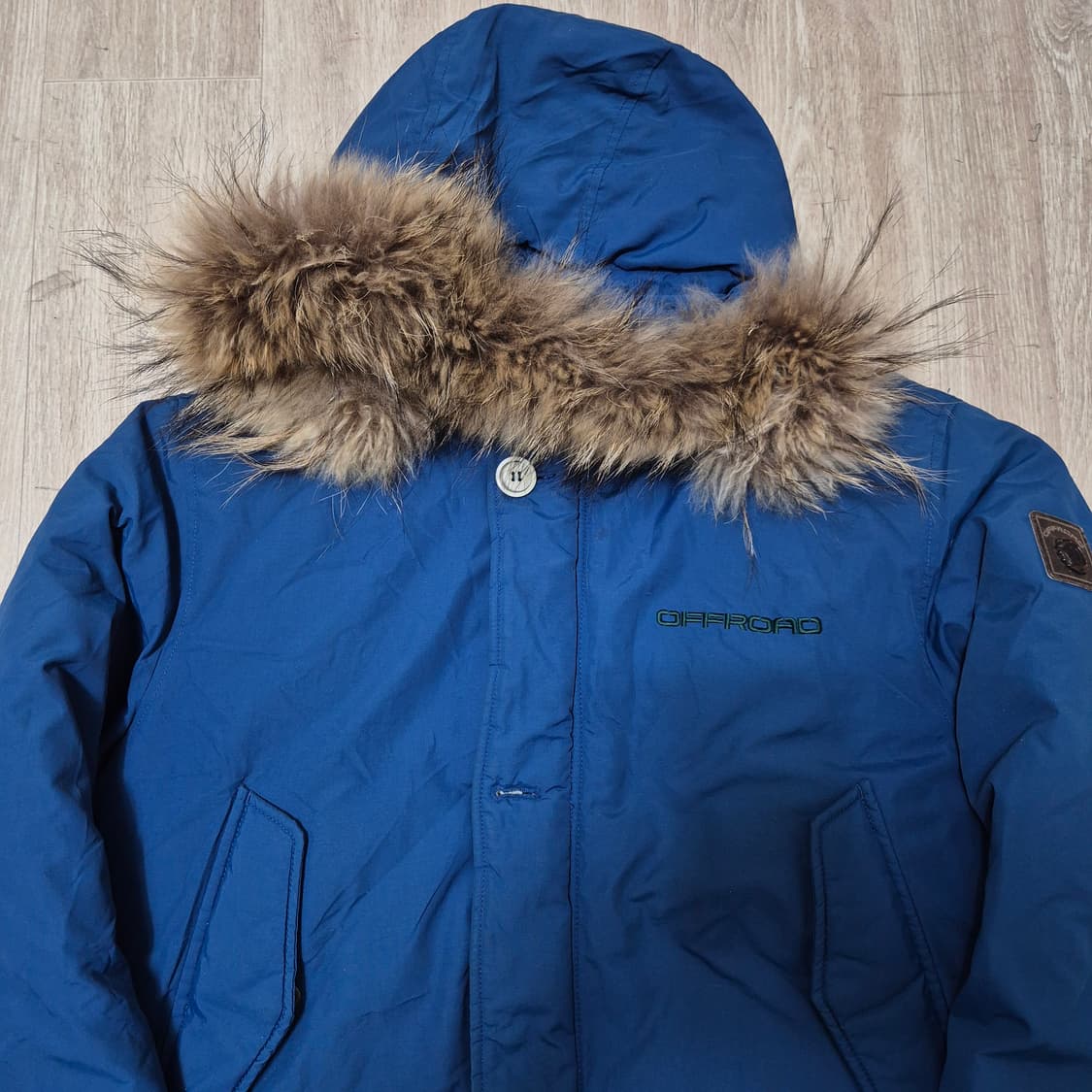 오프로드 덕다운 라쿤퍼후드 패딩 점퍼 상품이미지2