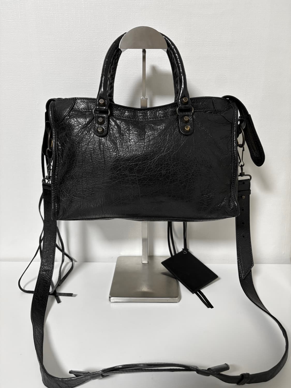 발렌시아가 시티 모터백 스몰 상품이미지4