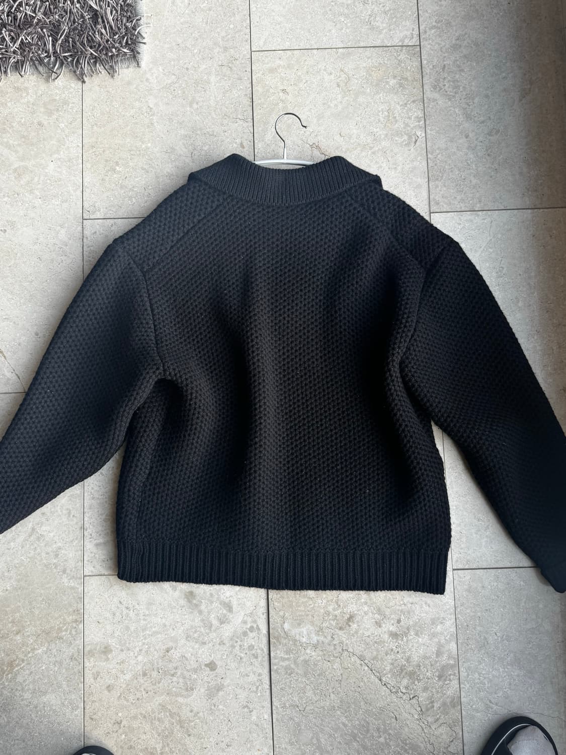 렉토 청키 케이블 니트 M 상품이미지2