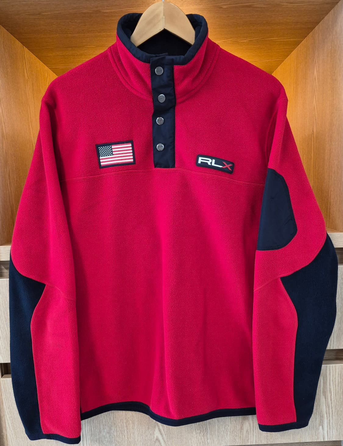 [RLX] Ralph Lauren Fleece Snap Pull-Over 상품이미지1