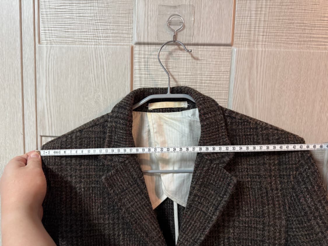 빔즈 플러스 해리스트위드 자켓 L사이즈 상품이미지5