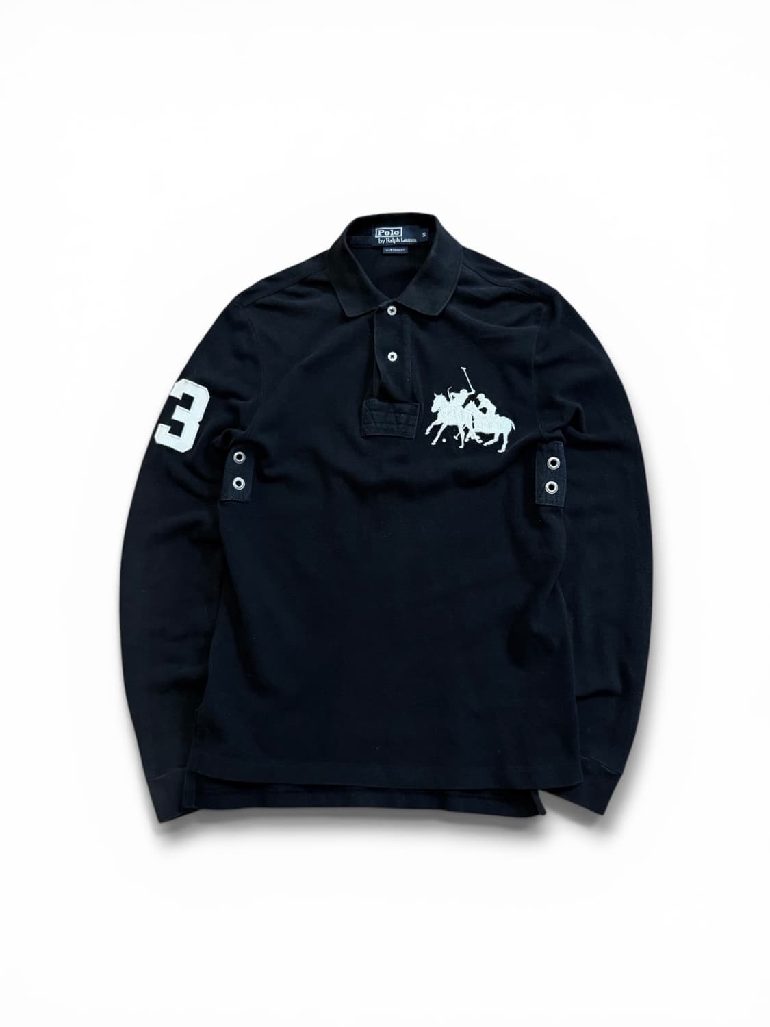 폴로 랄프로렌 추격자 더블포니 롱슬리브 폴로셔츠 상품이미지1
