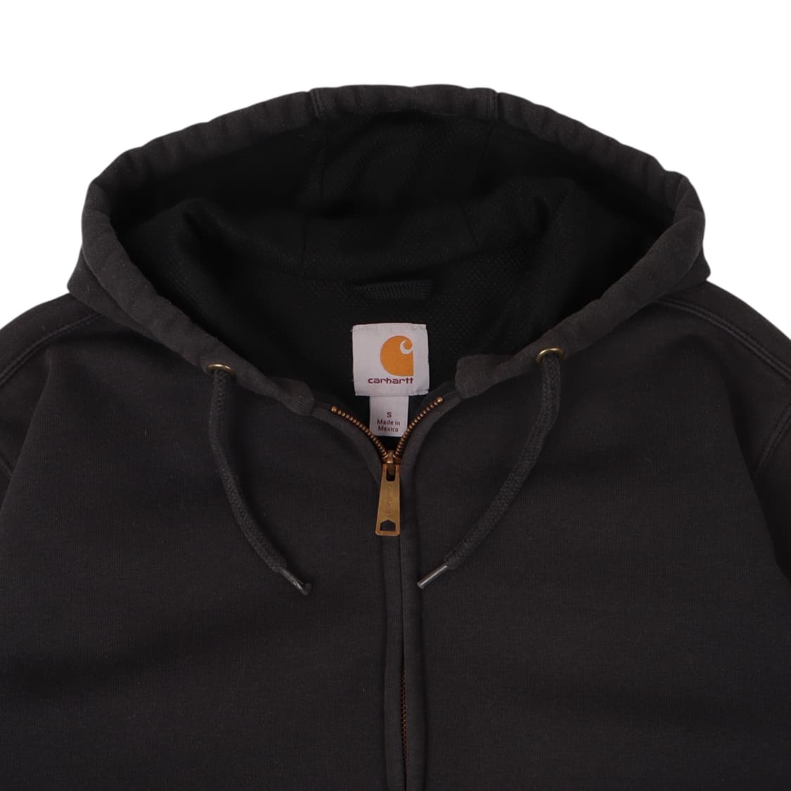 칼하트 블랙 레인디펜더 써멀 후드집업 상품이미지2