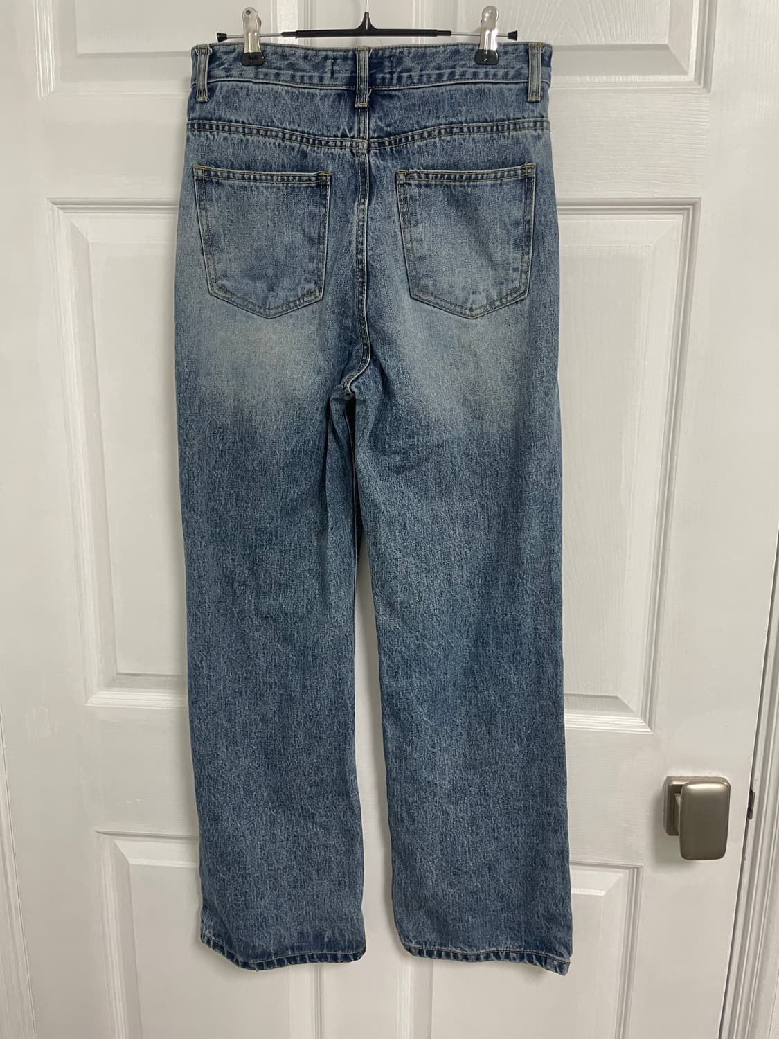 워싱데님 일자핏 팬츠 상품이미지3