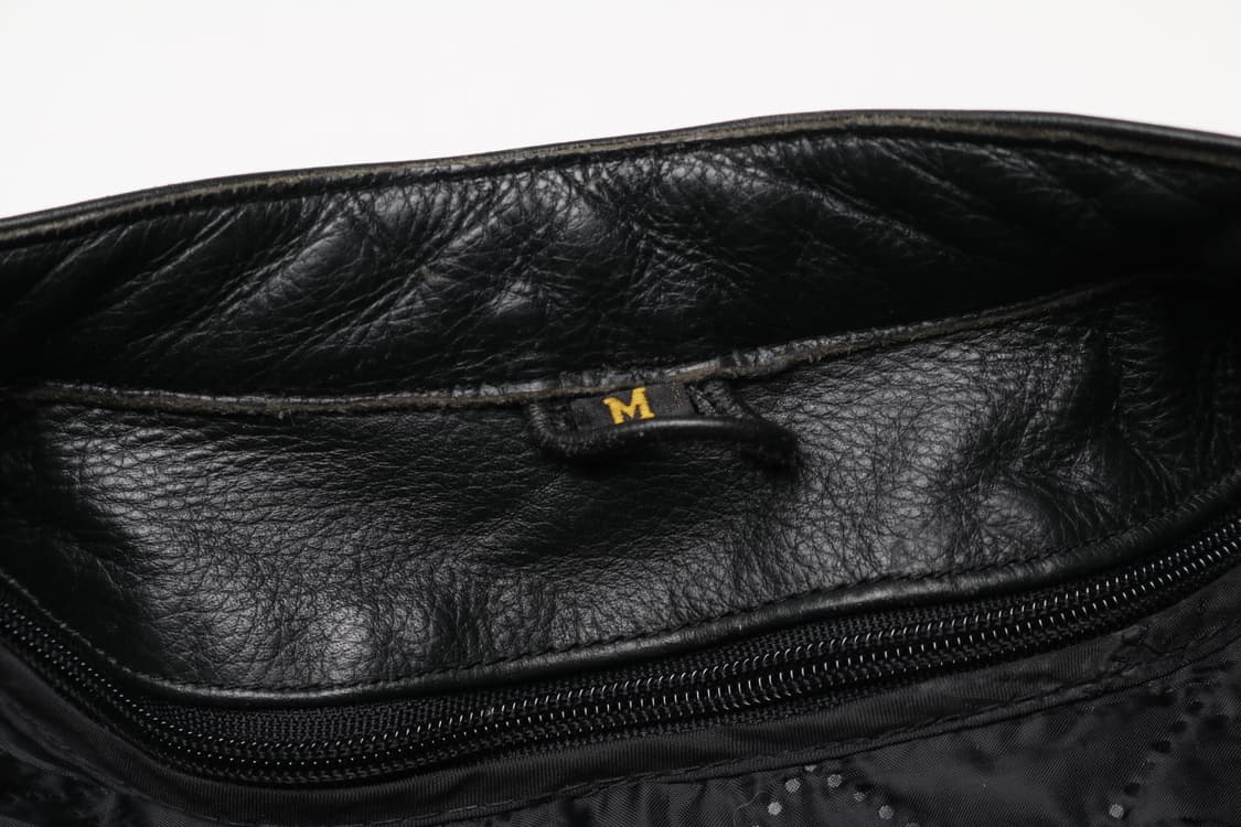 [M] 빈티지 굿럭 소가죽 바이커 자켓 상품이미지4