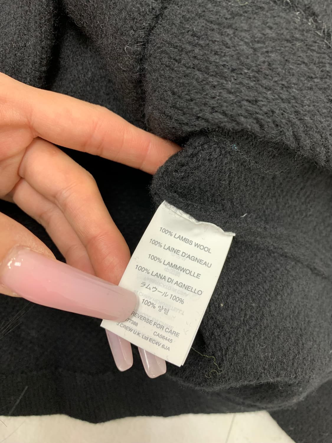 Wallace&Barnes 블랙 가디건 자켓  상품이미지5