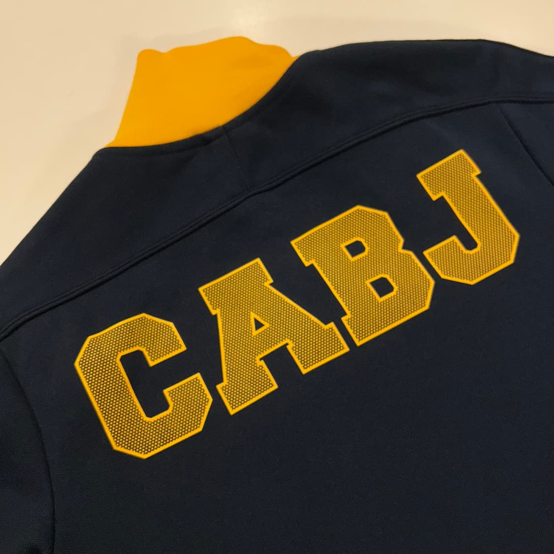 [S]  나이키 CABJ 져지 트랙 자켓 블랙/옐로우 B126 상품이미지3