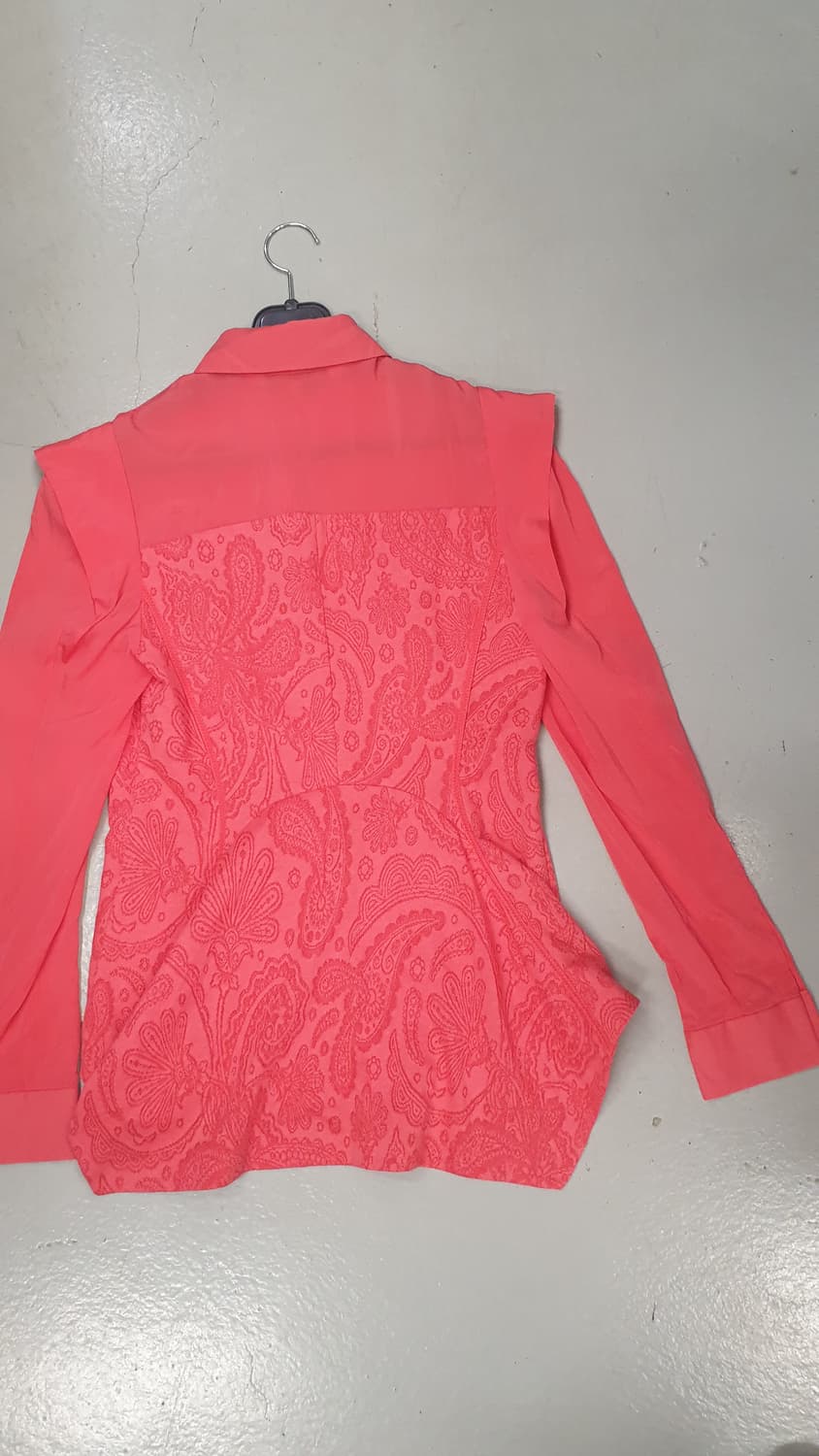 오브제 로즈레드 블라우스 2사이즈 상품이미지3