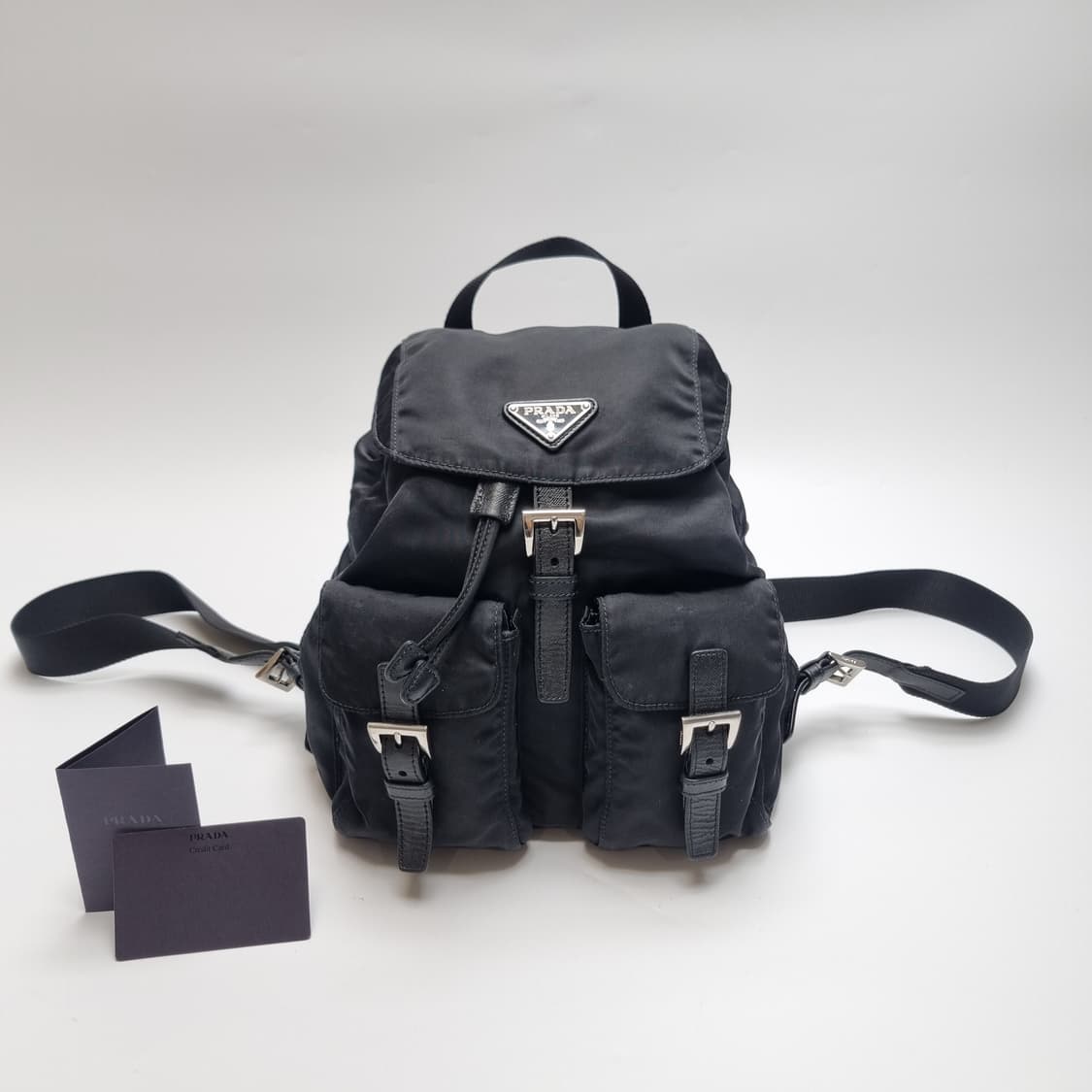 프라다 리나일론 사피아노 백팩 스몰 ( 1BZ677 ) 상품이미지1