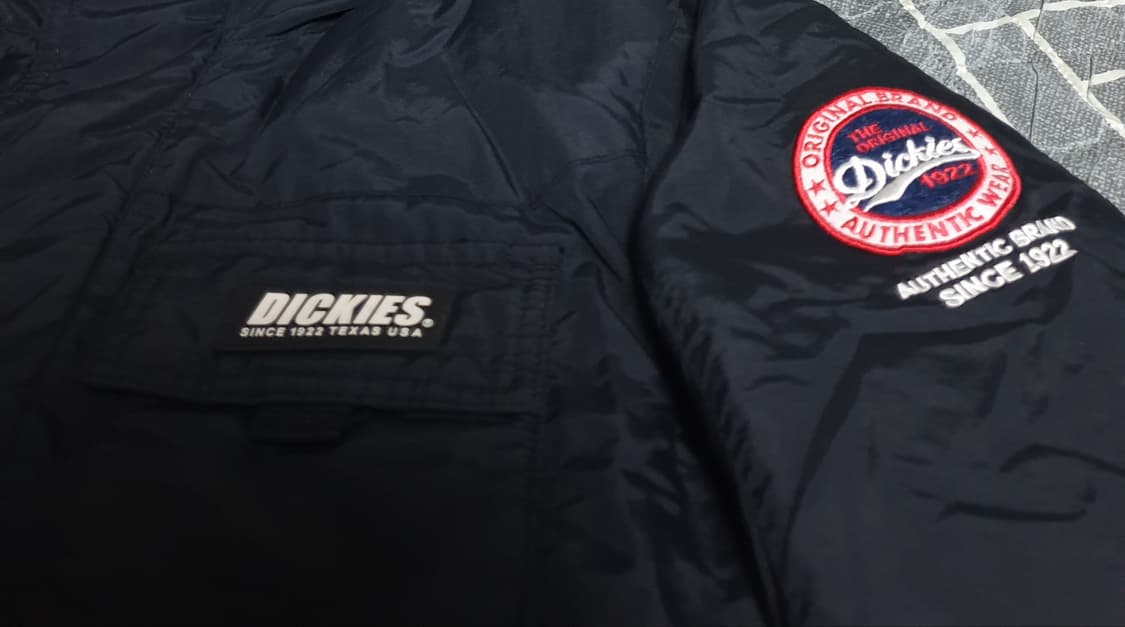 디키즈 아메리칸 오리지날 패딩 점퍼 블랙 (L) 상품이미지2