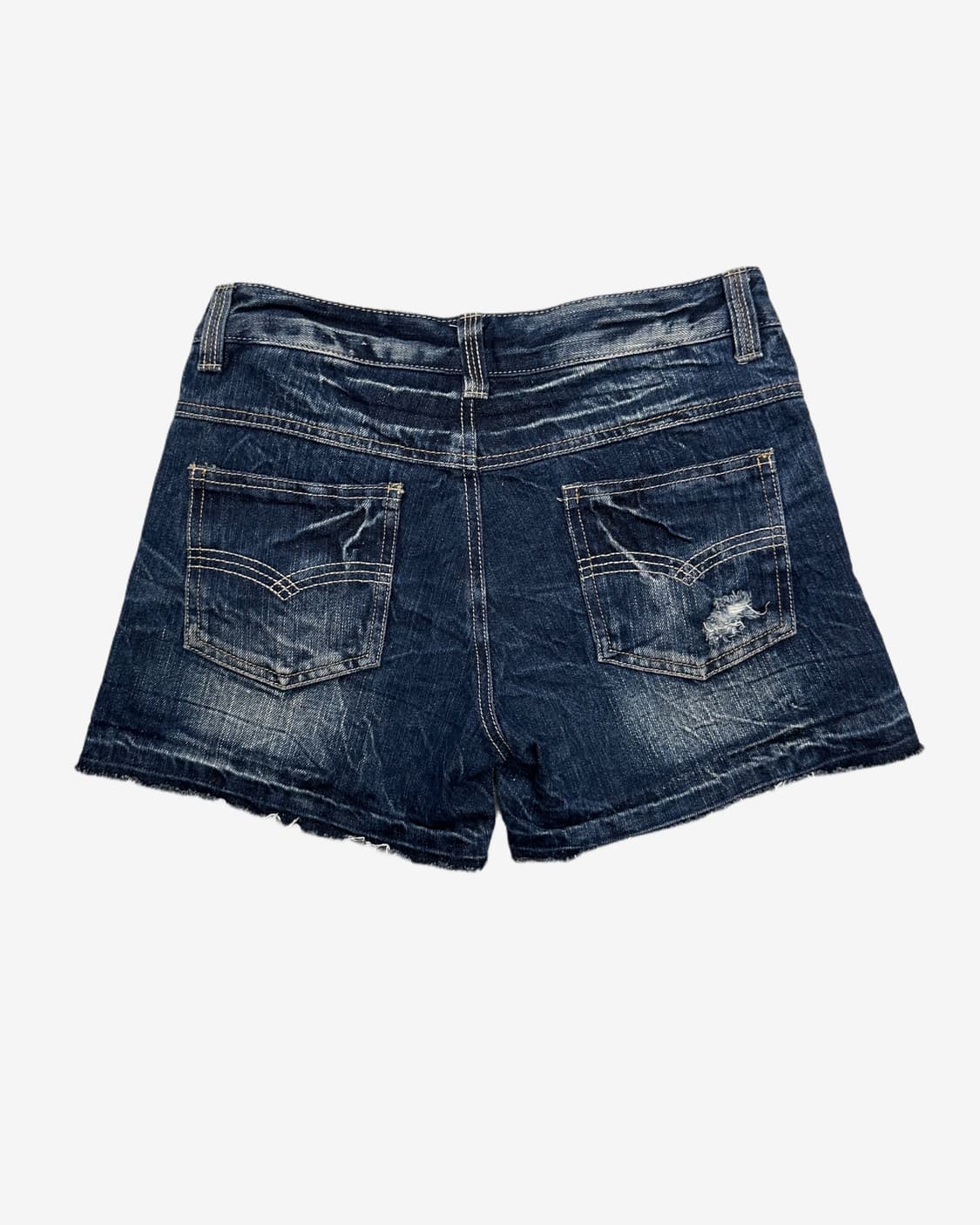 fade distressed denim shorts 상품이미지4