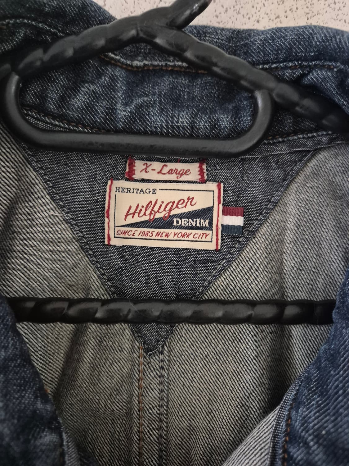 [해외XL]타미힐피거 빈티지 청셔츠 긴팔 Men 상품이미지4