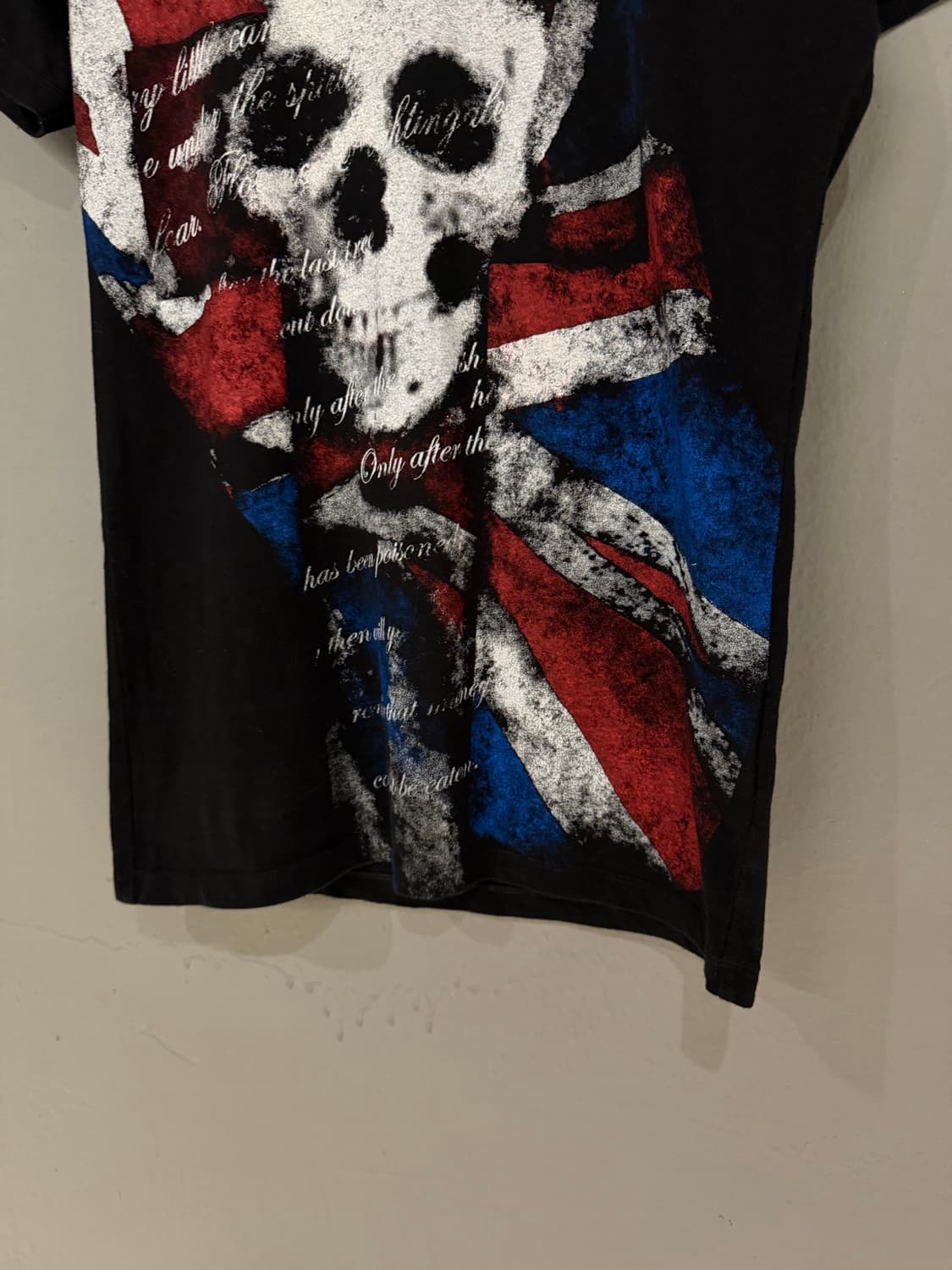union jack & skull printing top 상품이미지7