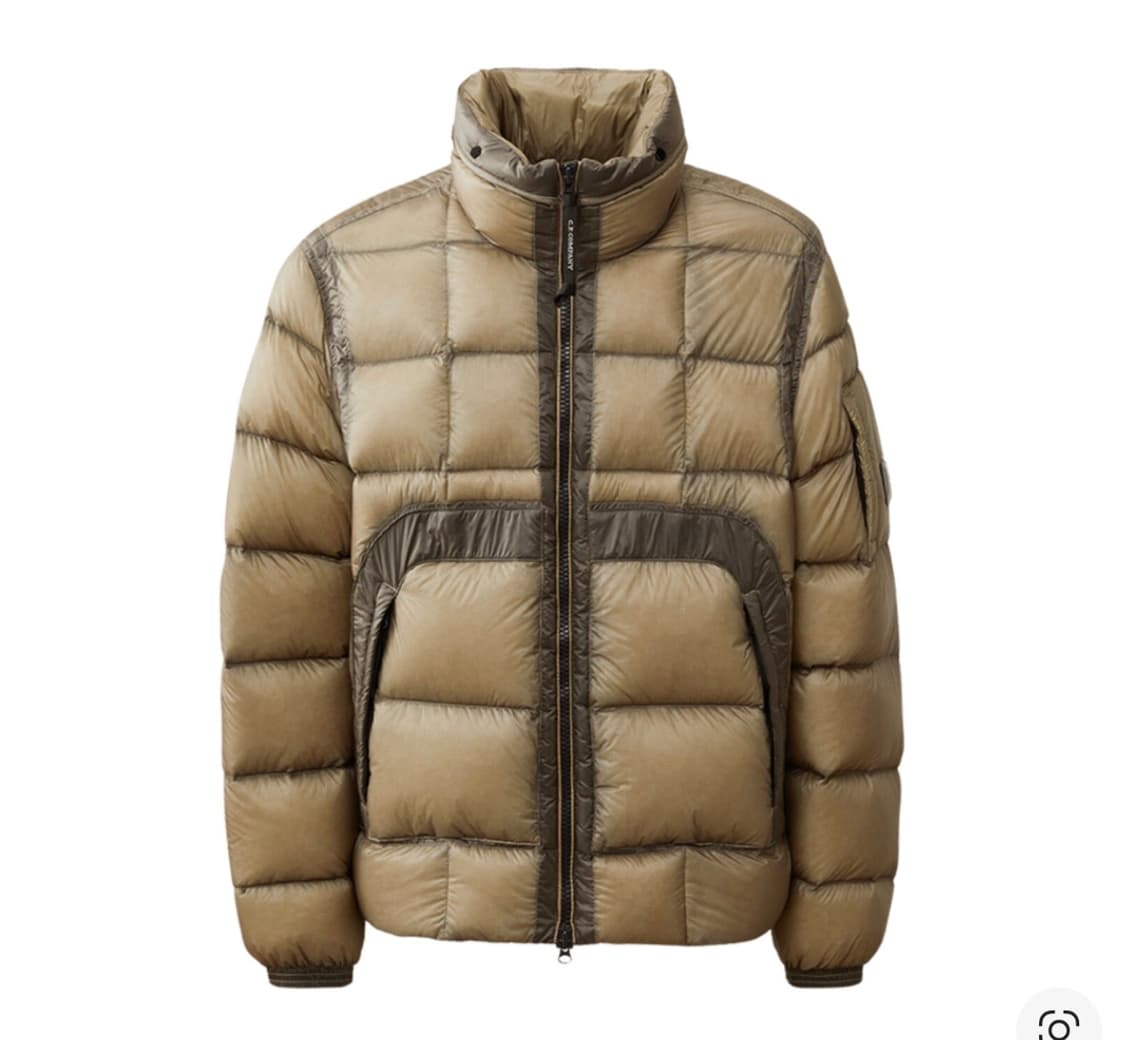 [M] cp컴퍼니 패딩 디디쉘 후드 쇼트 다운 베이지  상품이미지2