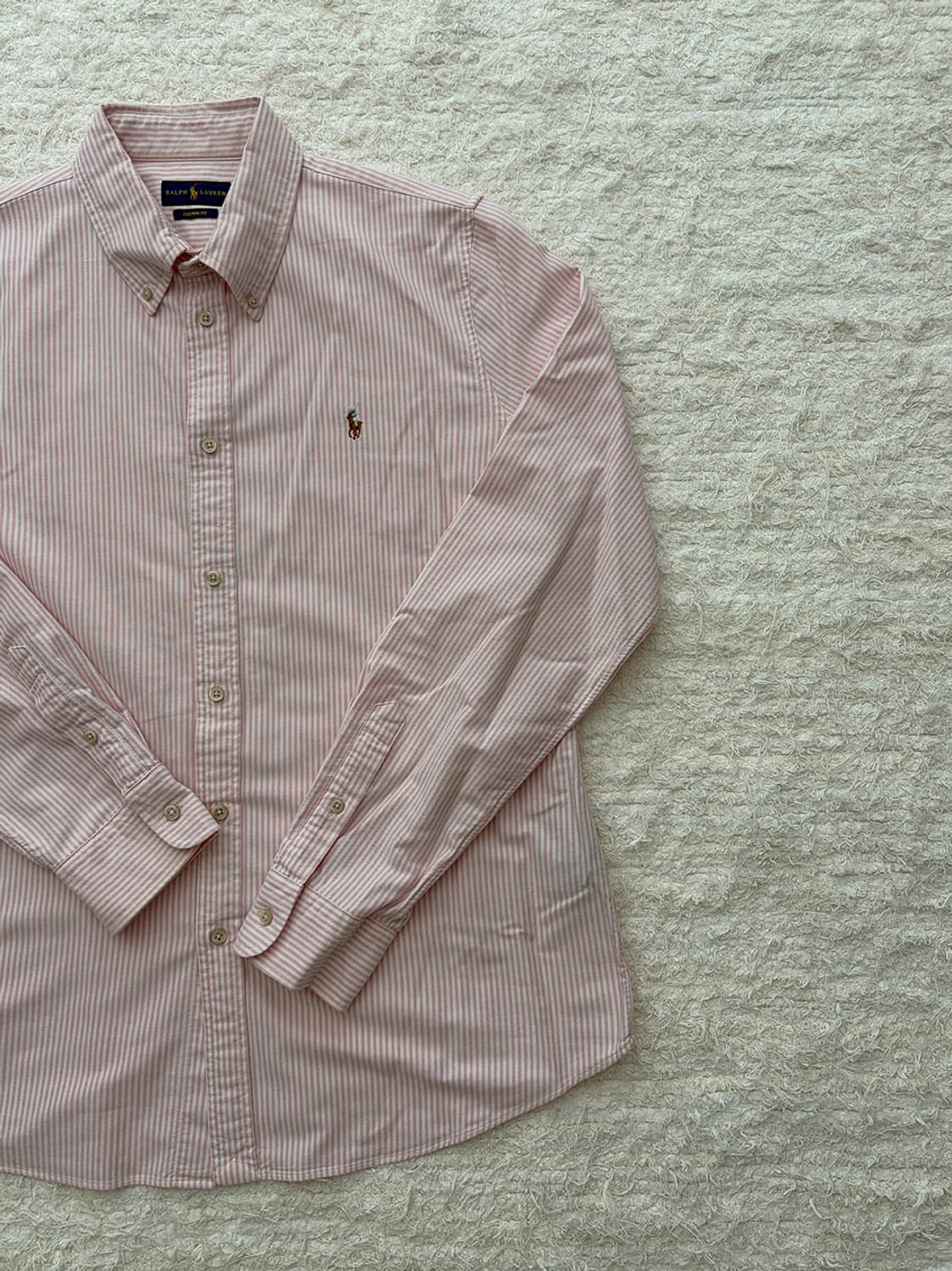 폴로 랄프로렌 스트라이프 옥스포드 셔츠 상품이미지3