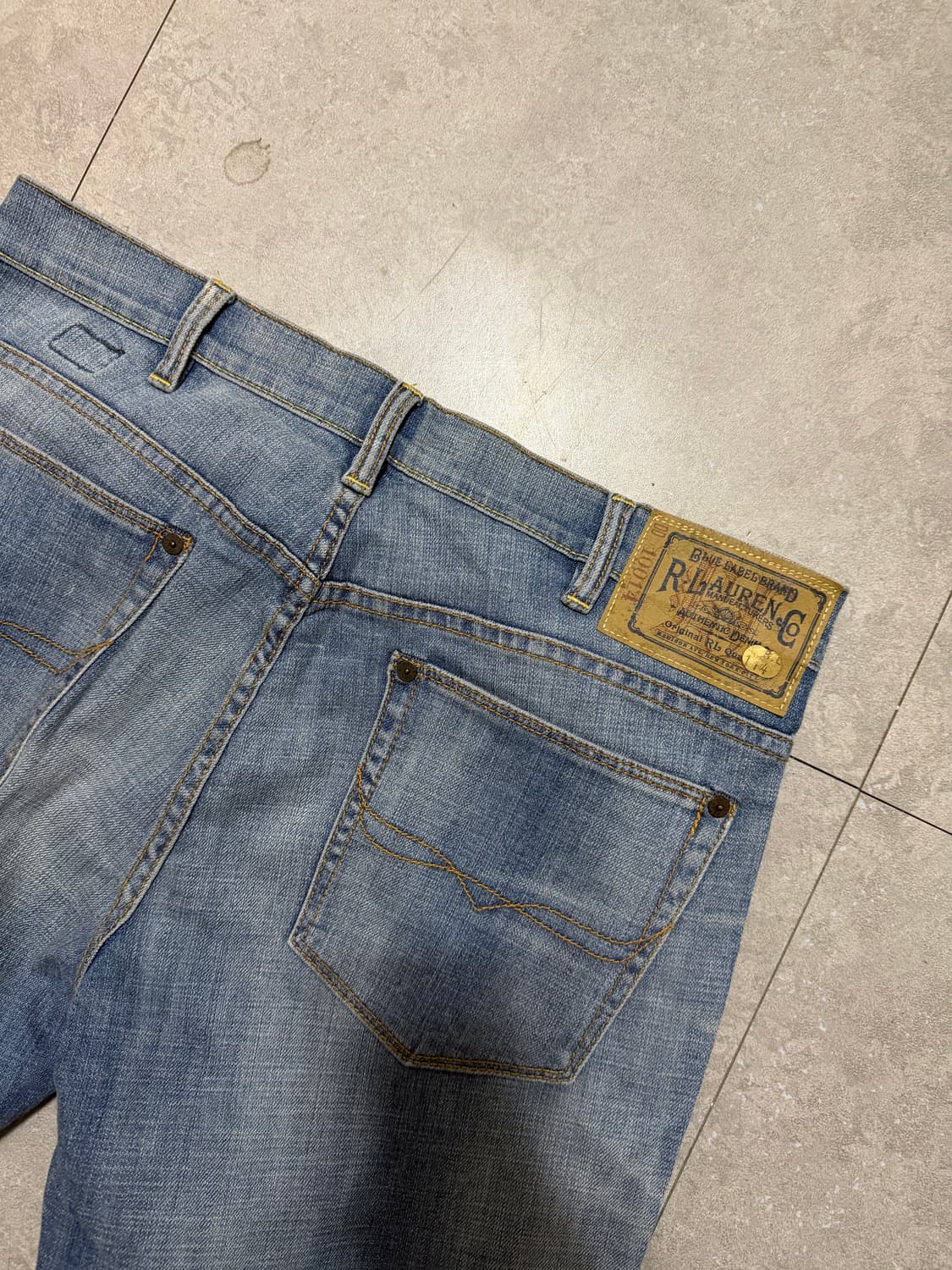 랄프로렌  폴로 트리베카114   빈티지  부츠컷  데님 팬츠  30인치 상품이미지8