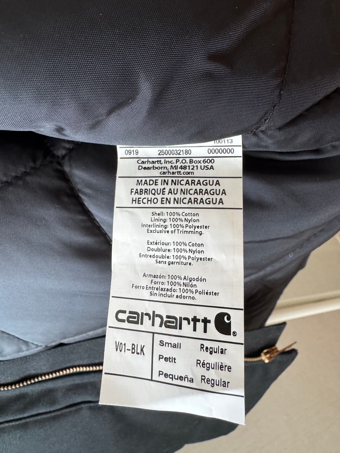 <신품급> 칼하트 Carhartt 캔버스 베스트 상품이미지3