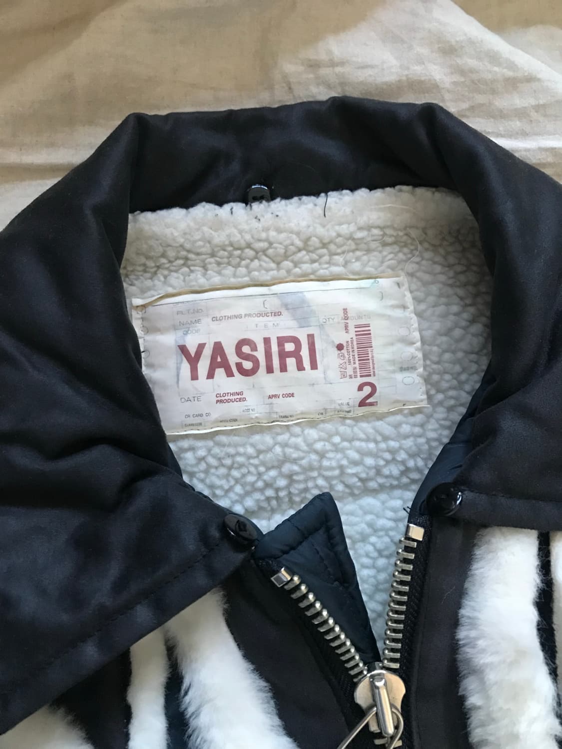 YASIRI JPN 경량 쉐르파 자켓 상품이미지8