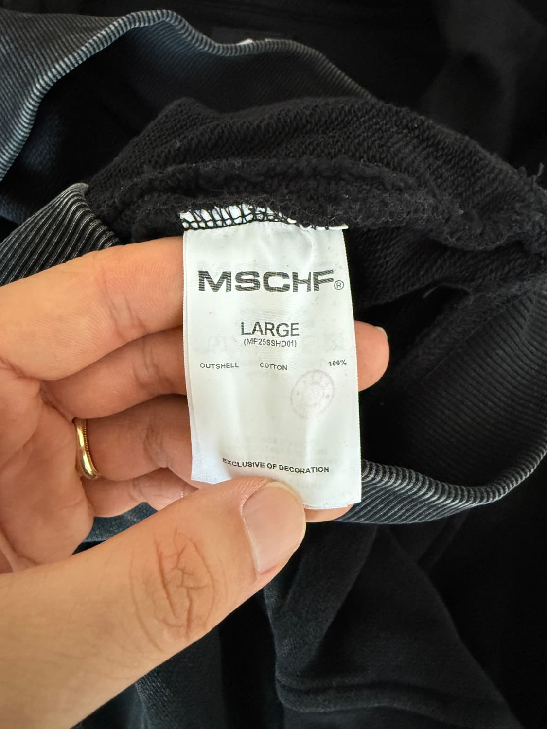 미스치프(MSCHF) 워시드 후드 상품이미지7