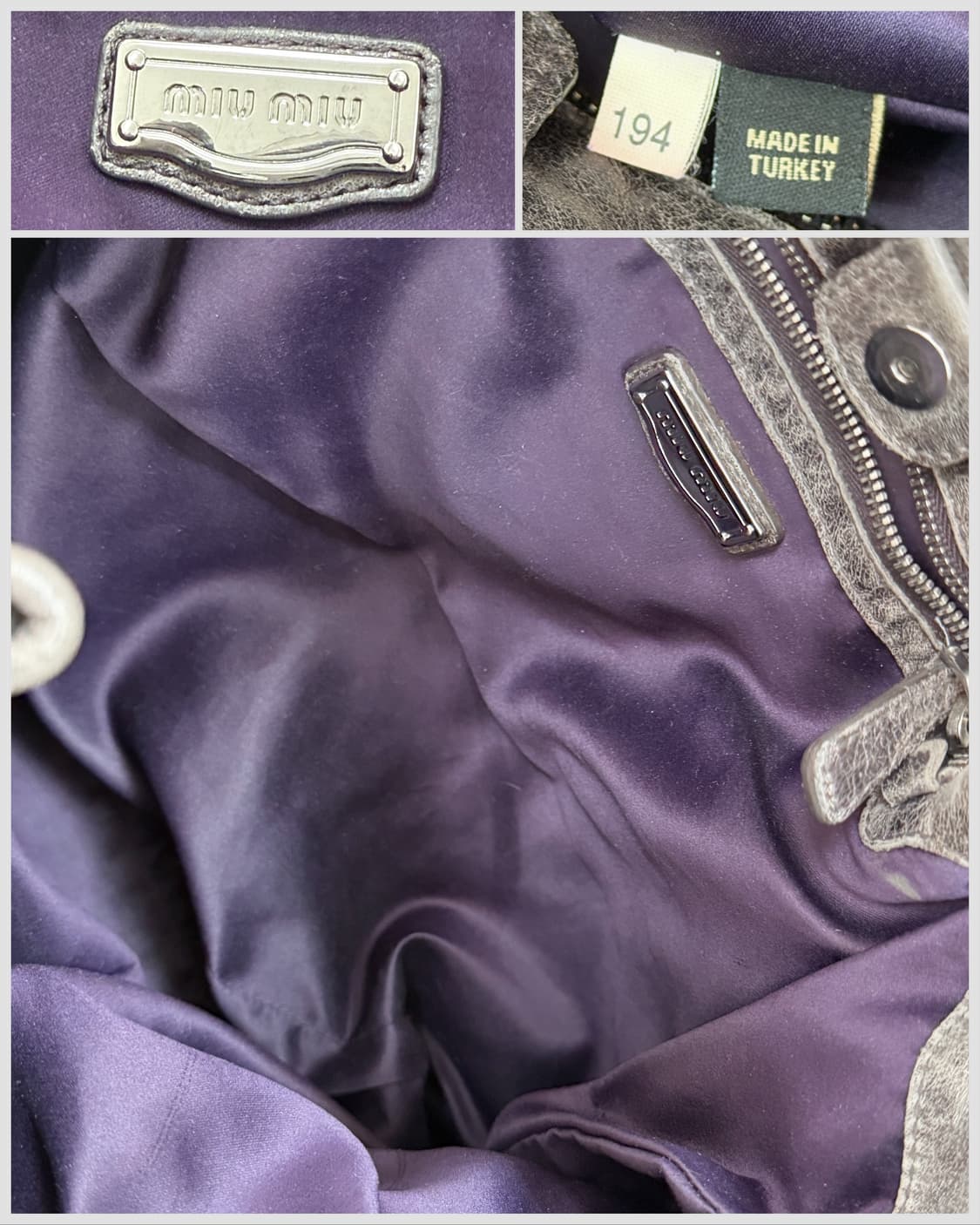 미우미우 나파 빈티지 마테라세 2WAY 숄더백 상품이미지8