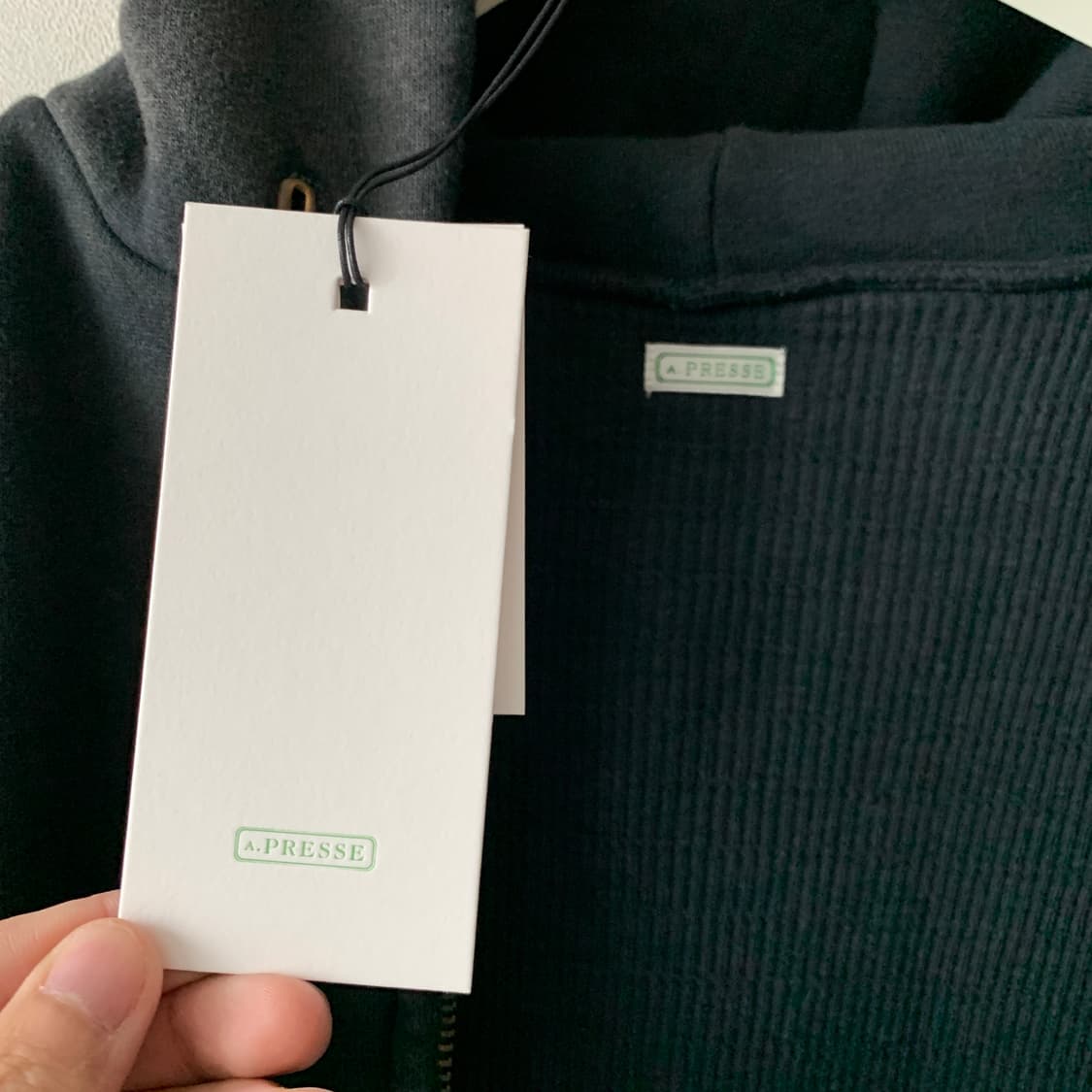 25aw 빈티지 스웻 후드집업 상품이미지10