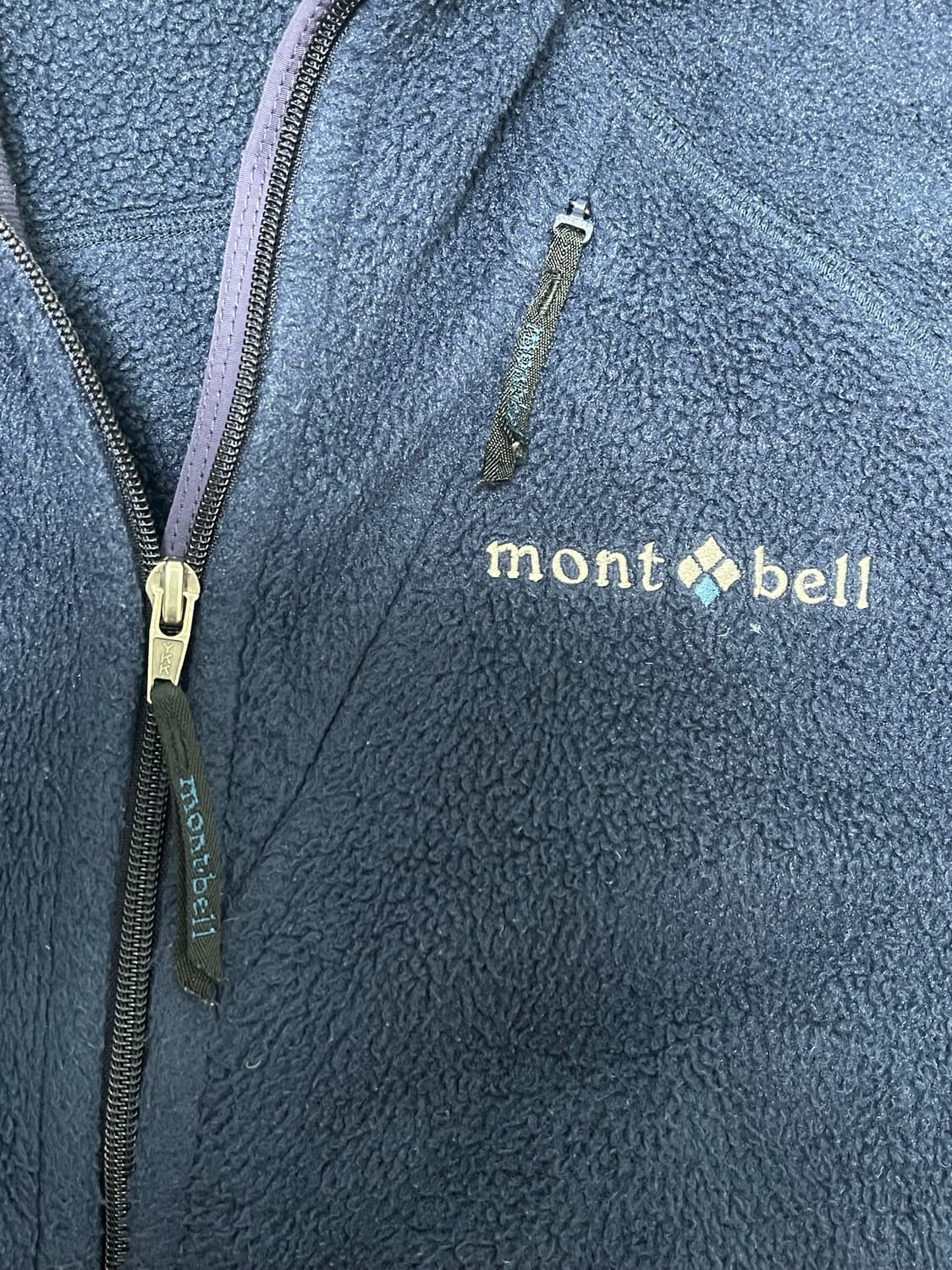 (S/90) [몽벨 재팬 라인] 몽벨 클라이마플러스 집업 후리스 자켓 상품이미지5