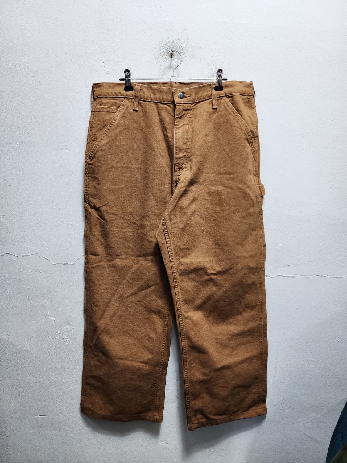 칼하트 멕시코산 된장색 카펜터 워크팬츠 상품이미지2