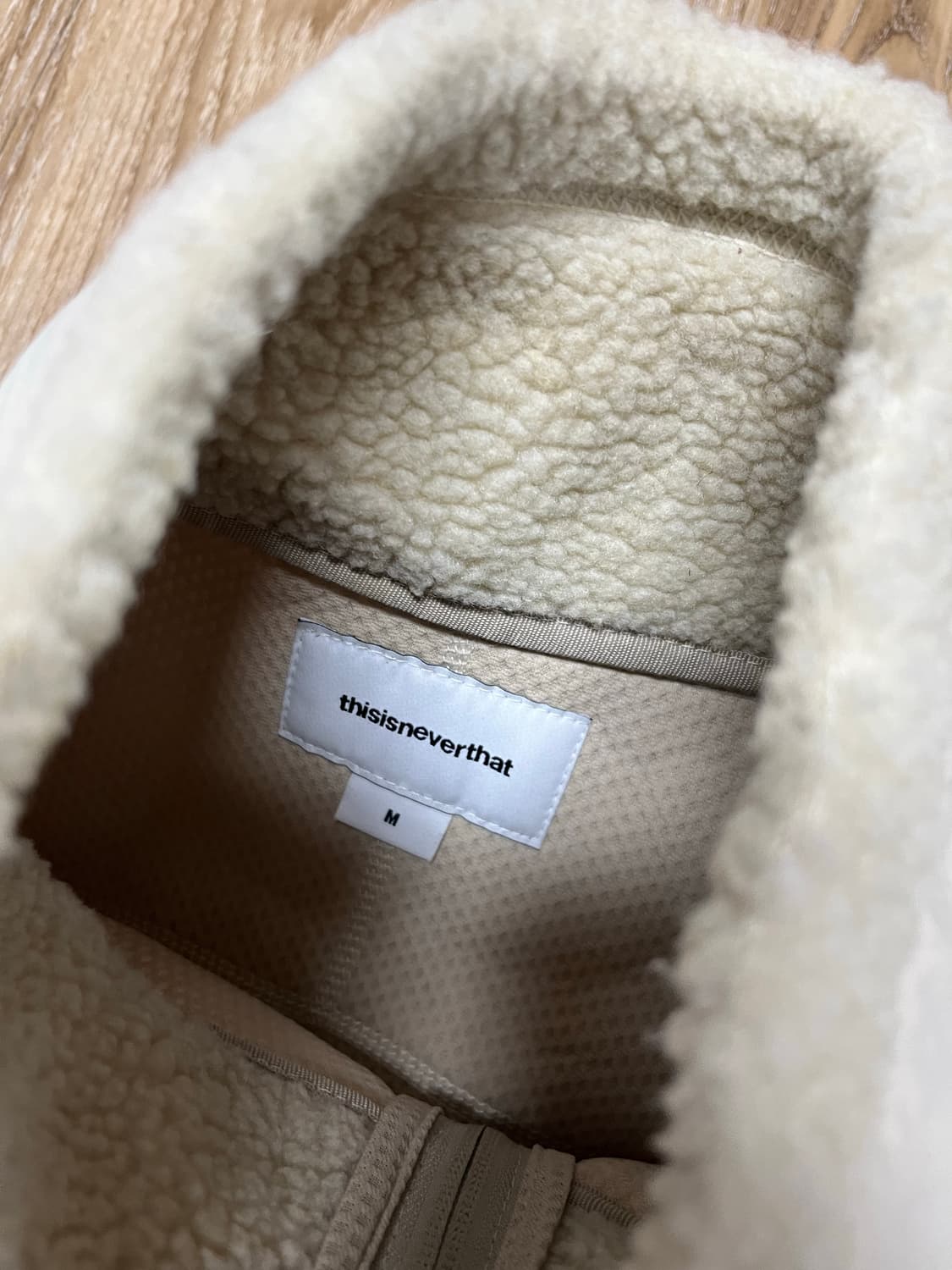 디스이즈네버댓 쉐르파 플리스 자켓 상품이미지4