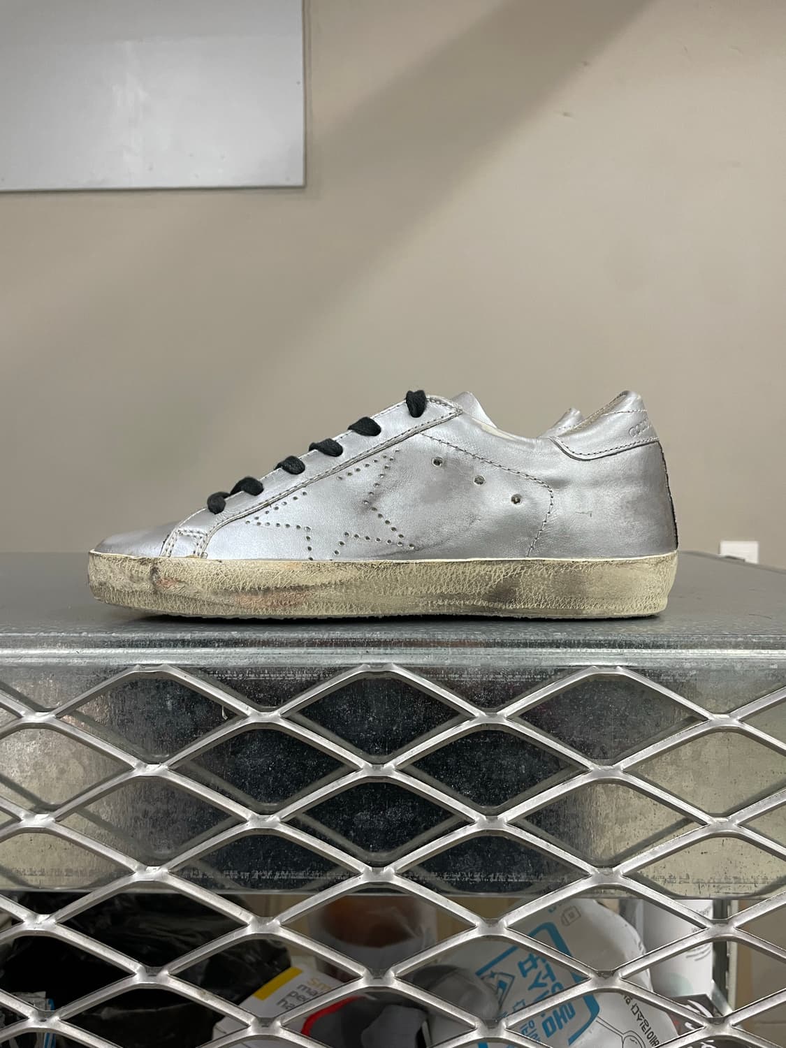 골든구스 슈퍼스타 올실버 로우 35 상품이미지1