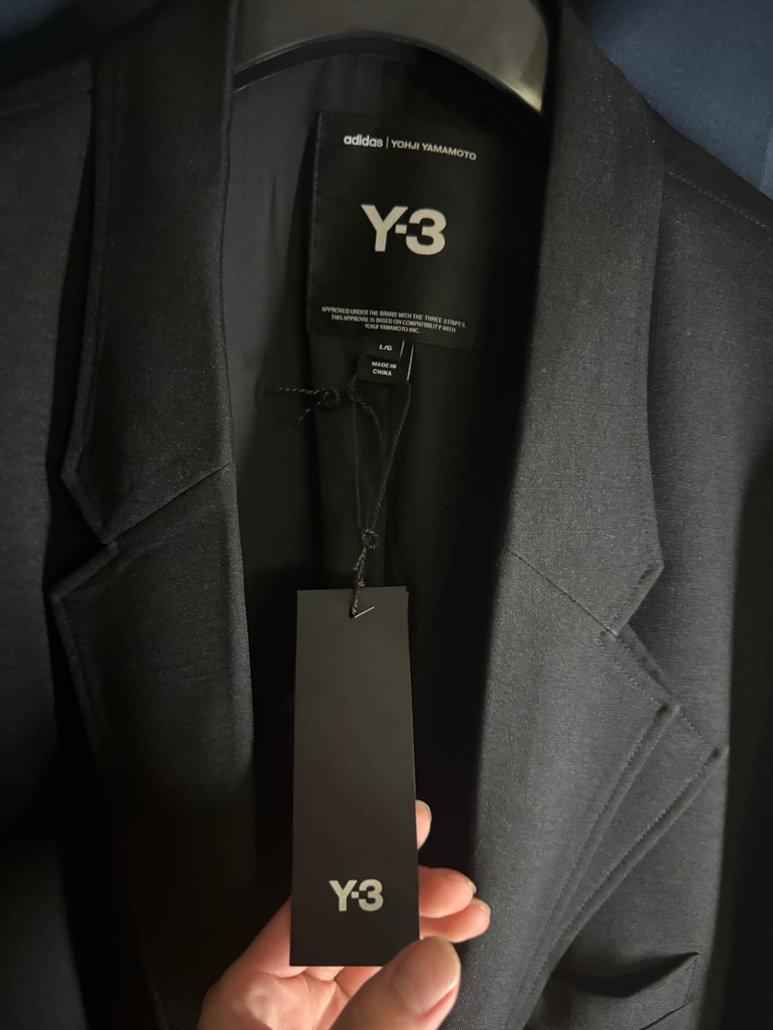 Y-3 비대칭 레이어드 블레이저 상품이미지5