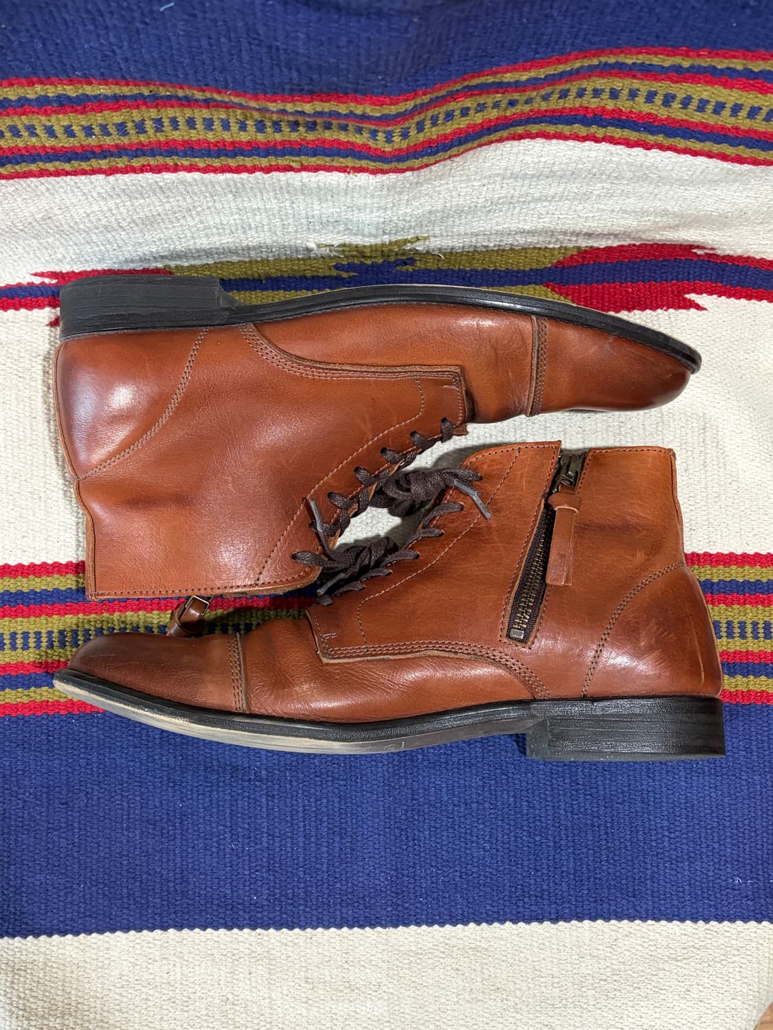 Argis side zip leather boots / 제패니즈 레더부츠 상품이미지3