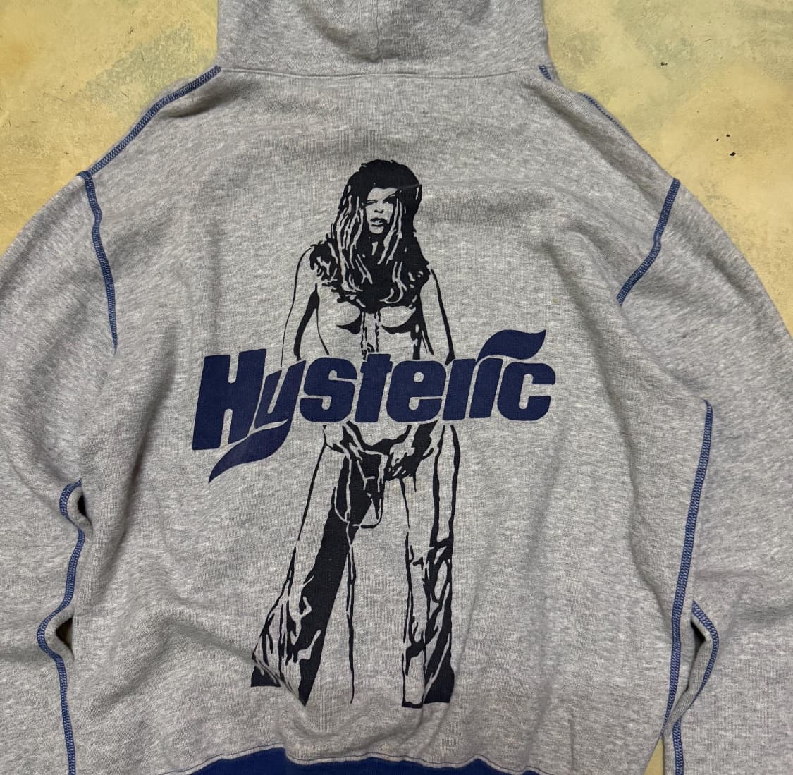 Hysteric Glamour 히스걸 빅 로고 후드집업 상품이미지1