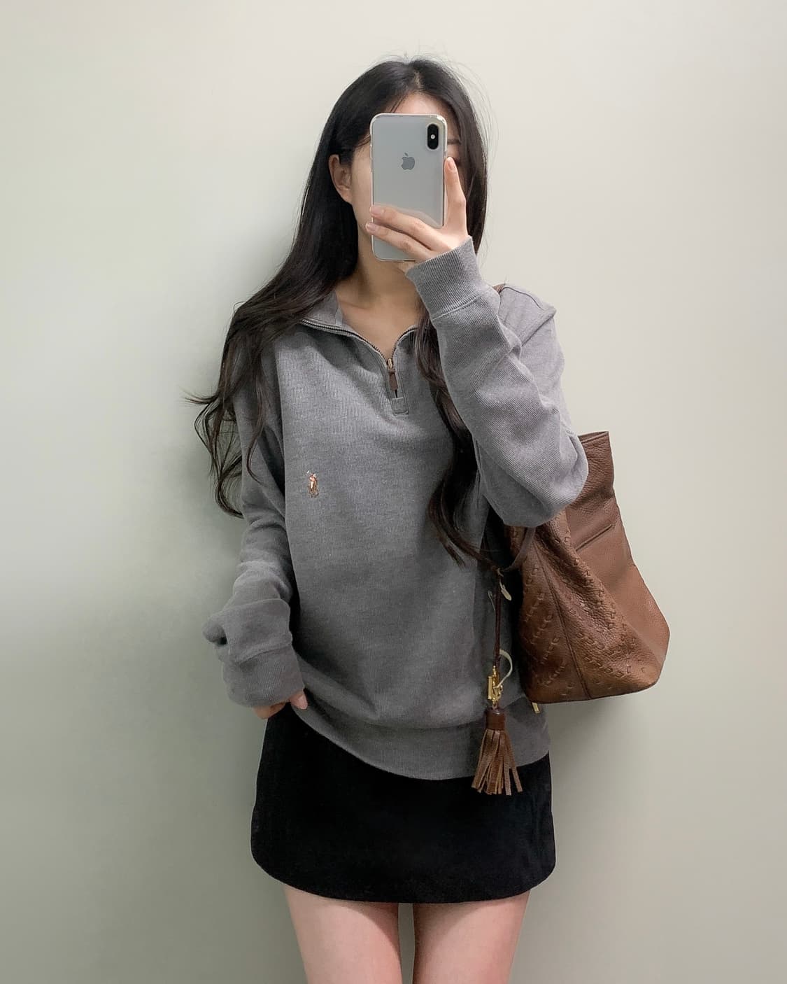 폴로 반집업 니트  상품이미지2