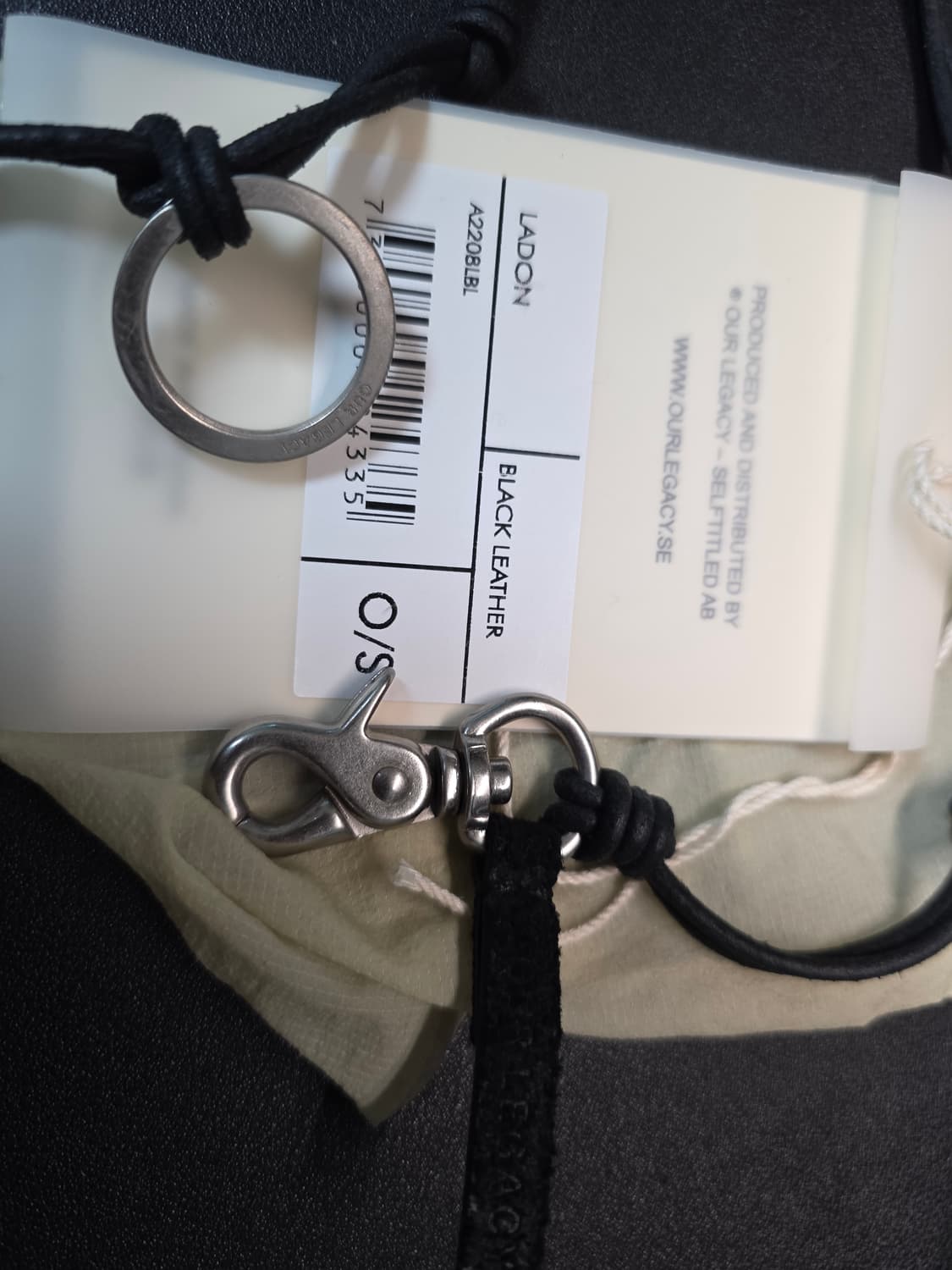 아워레가시 라돈 블랙 레더 상품이미지3