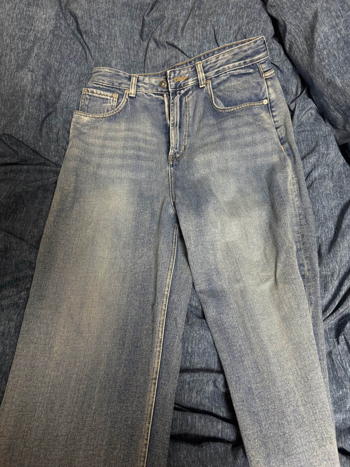 9999아카이브 와이드 데님 1사이즈 상품이미지2