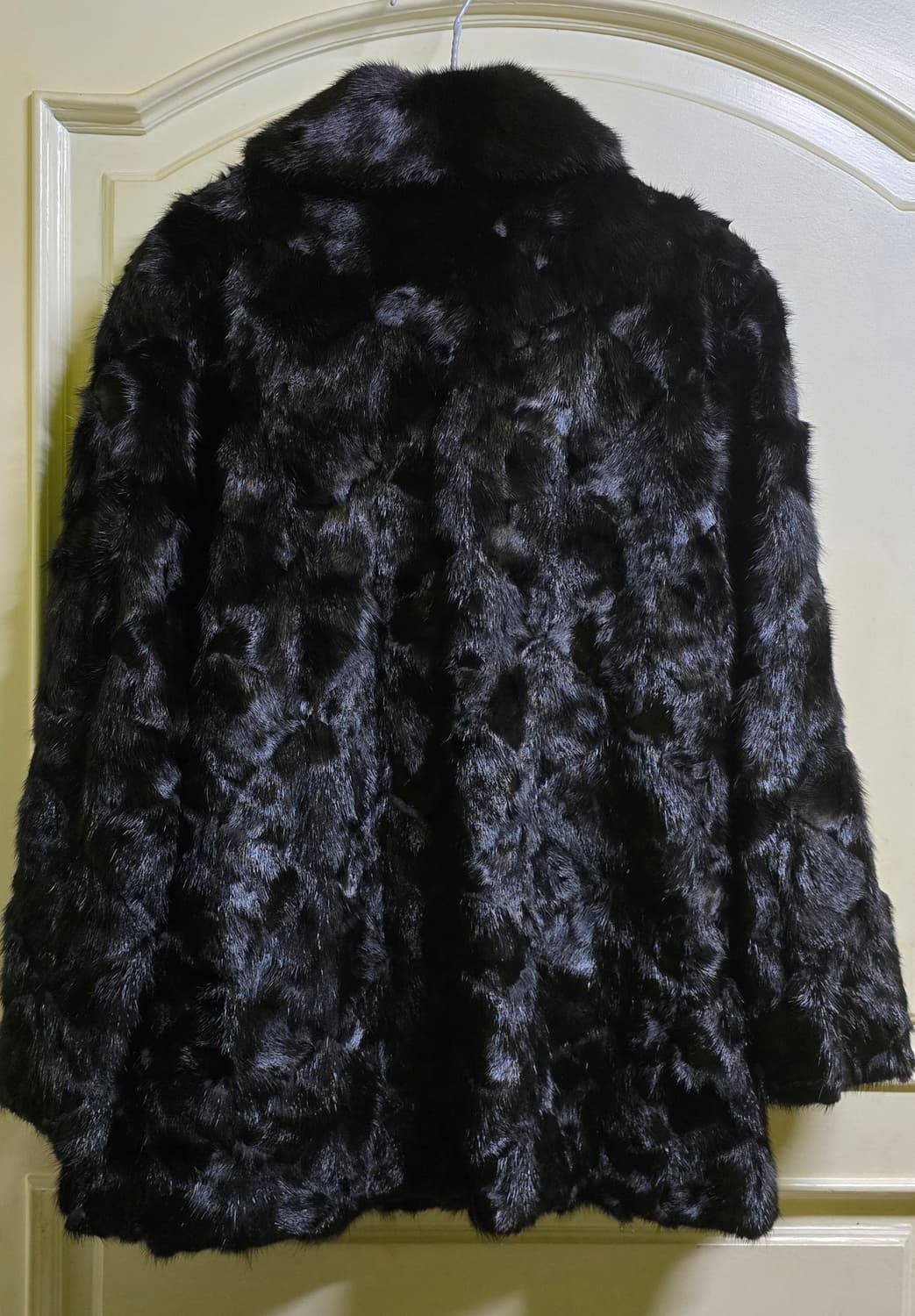 SAGA MINK BLACK 최고급 밍크코트 66사이즈  상품이미지2