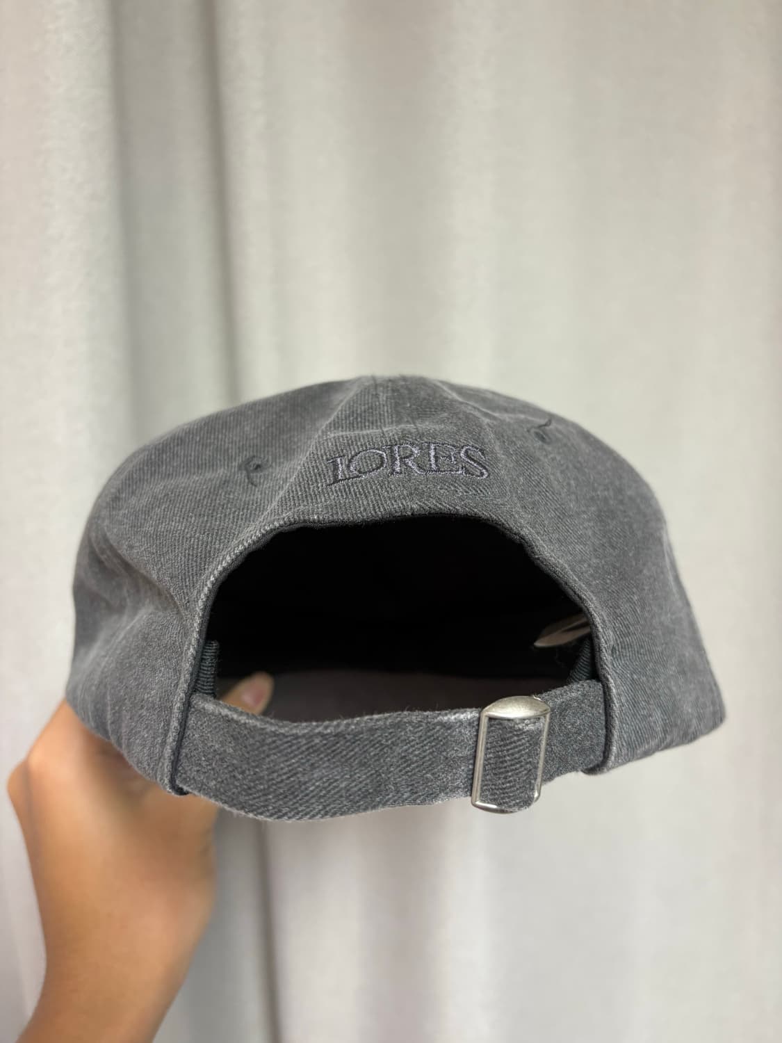 로어즈 Haze Distressed Cap - Charcoal 상품이미지5