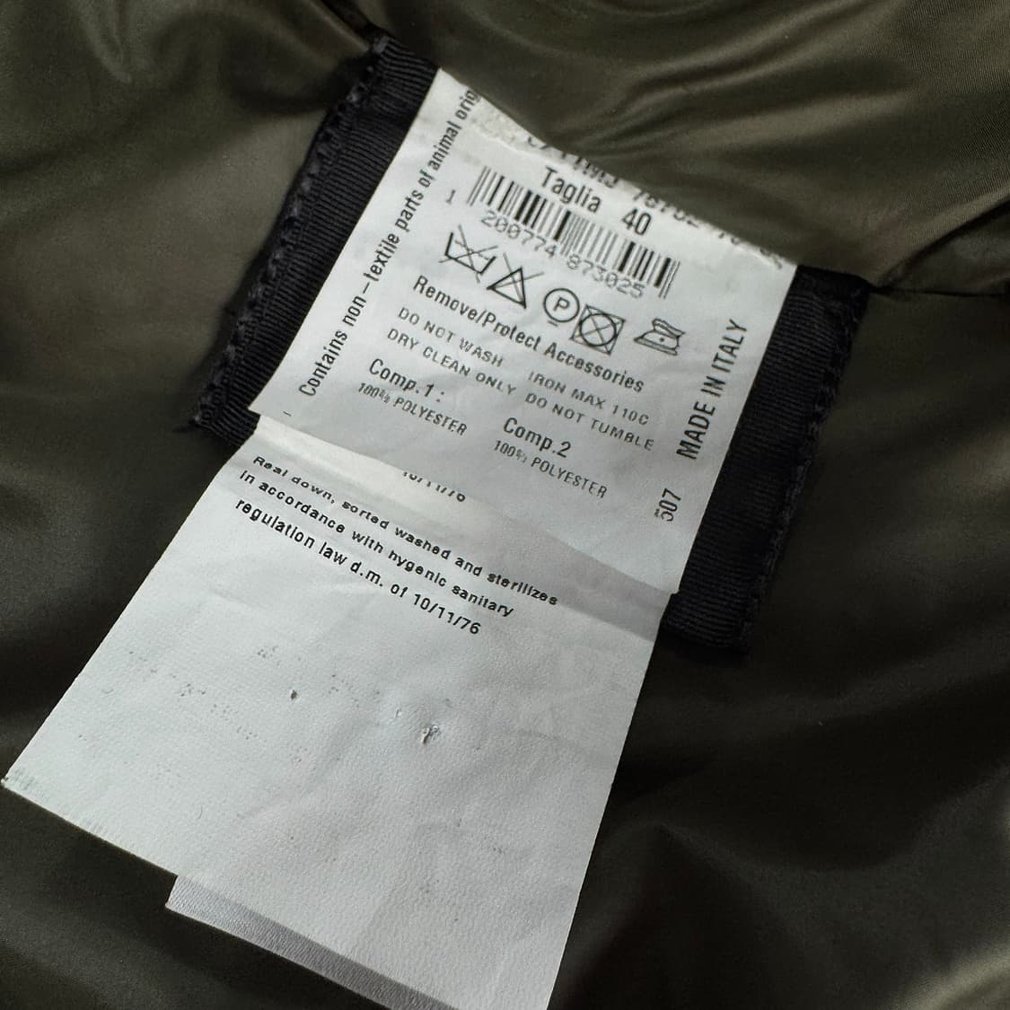 비올란티 VIOLANTI 이태리 밍크퍼 구스 코트 상품이미지4