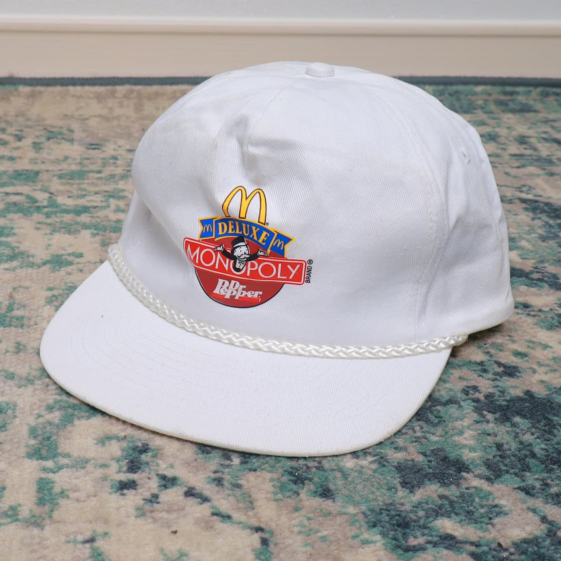 VTG 90s 빈티지 모자 맥도날드 모노폴리 프로모션 캡 상품이미지1