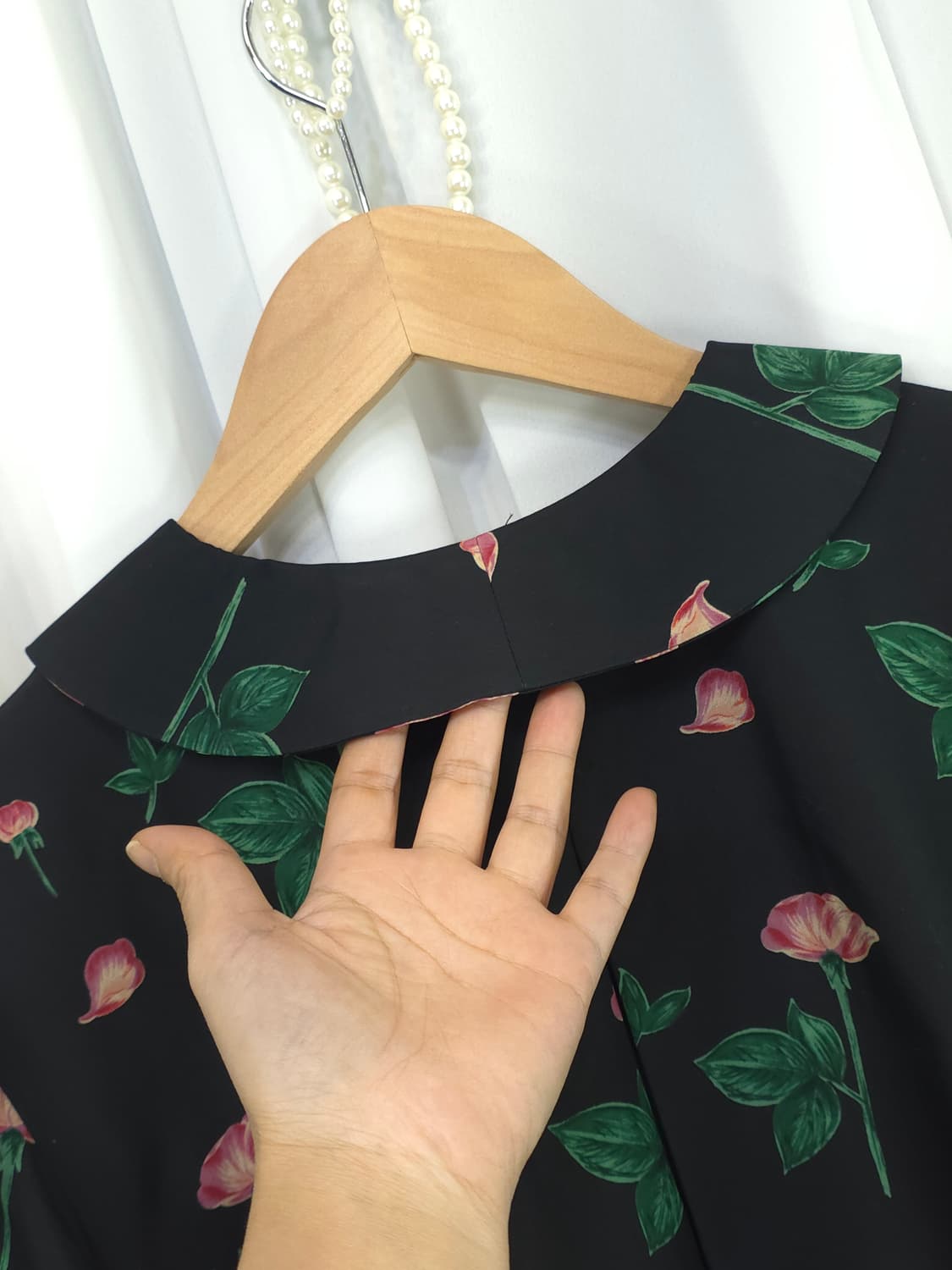 실크100% 블라우스 상품이미지7