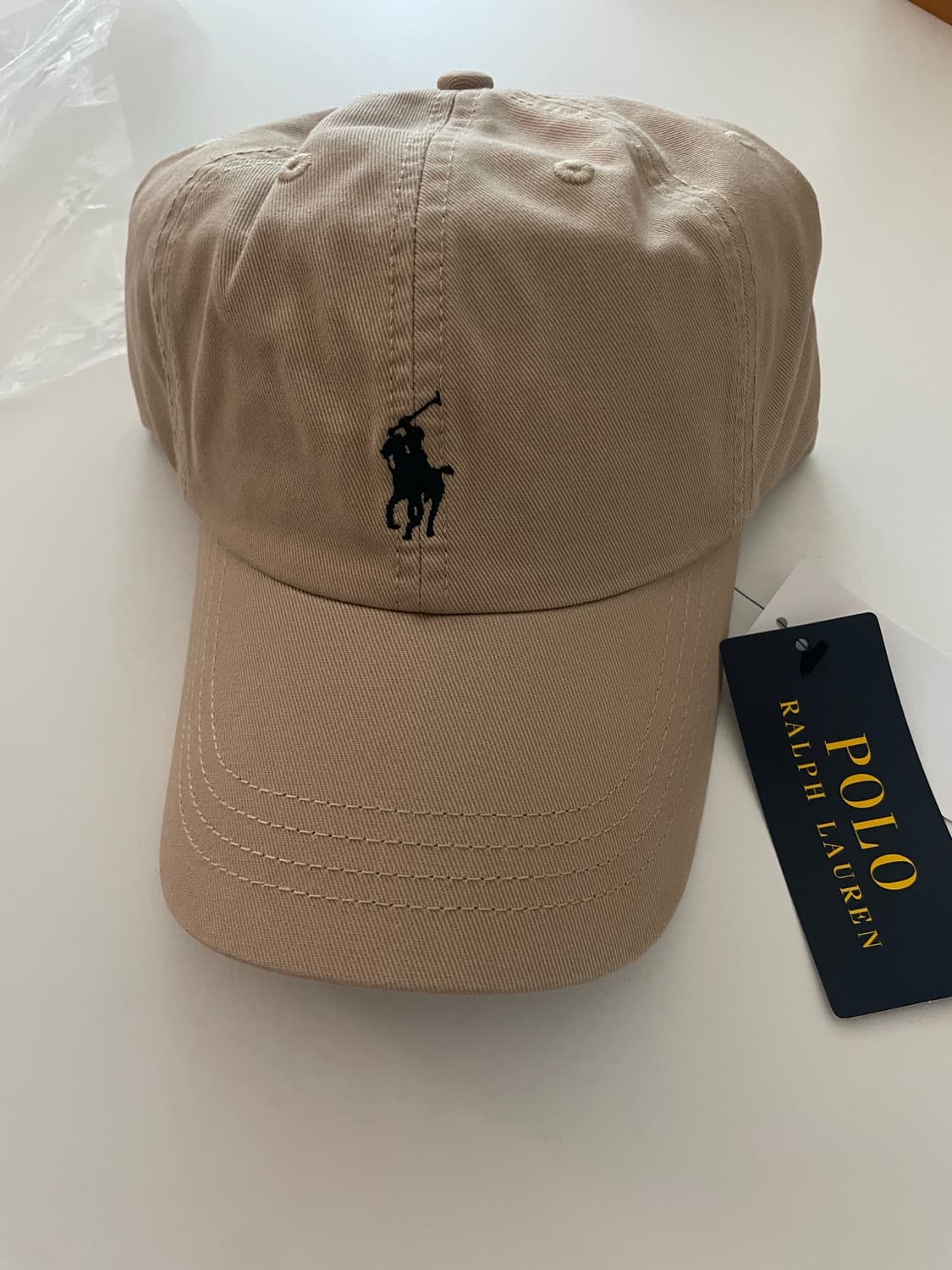 Polo (새제품) 신형 폴로 랄프로렌 베이지 볼캡 상품이미지1