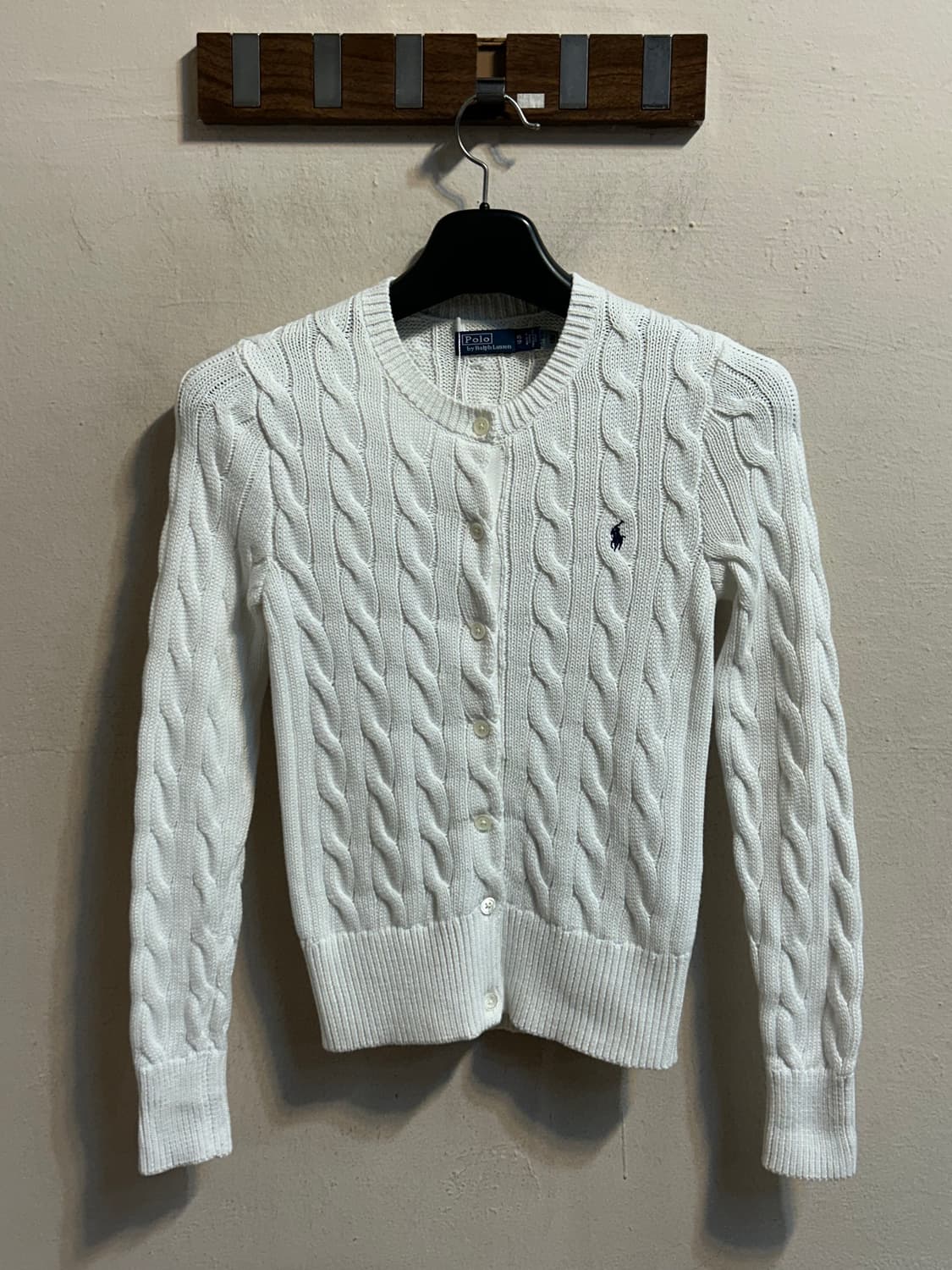 폴로 랄프로렌 코튼 케이블 니트 가디건 상품이미지1