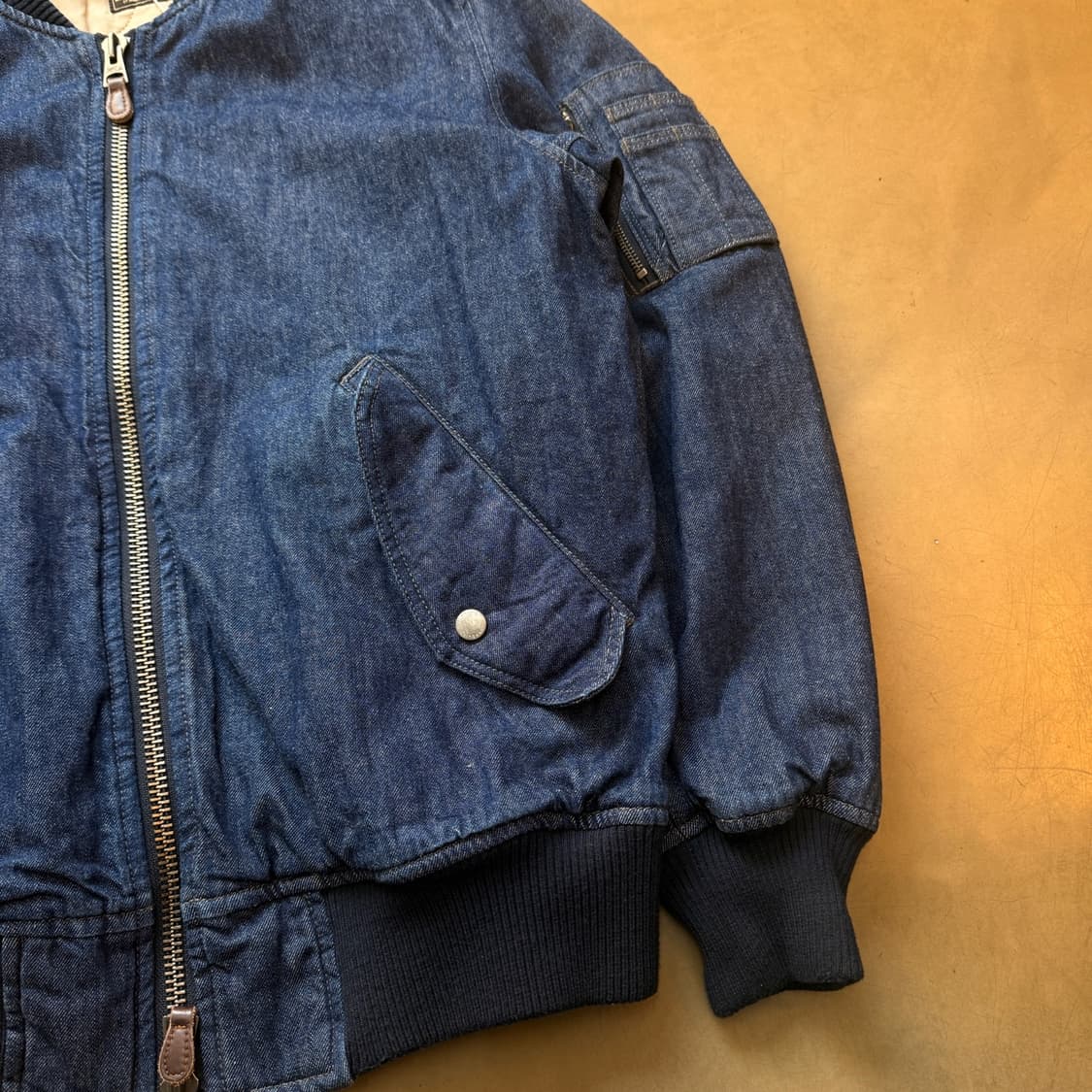 존불 데님 봄버 MA1 상품이미지3