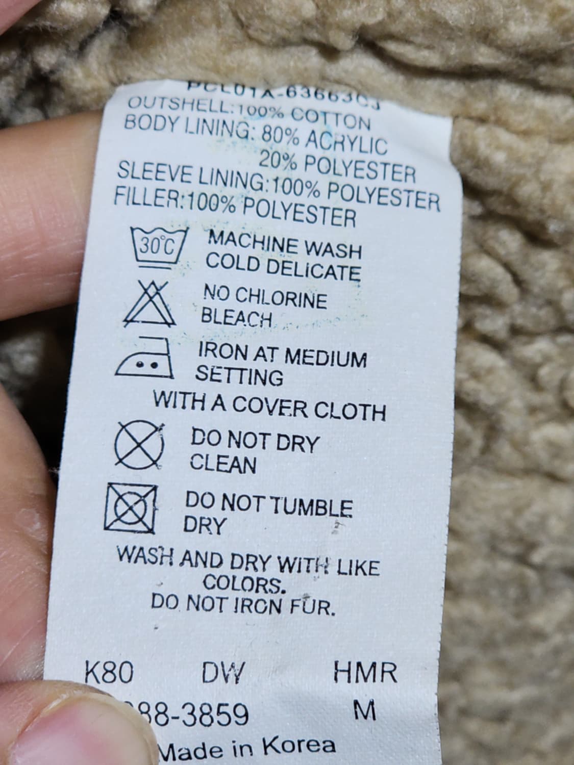 (M) 리바이스 양털 청자켓 블랙 데님자켓 레드탭  상품이미지5