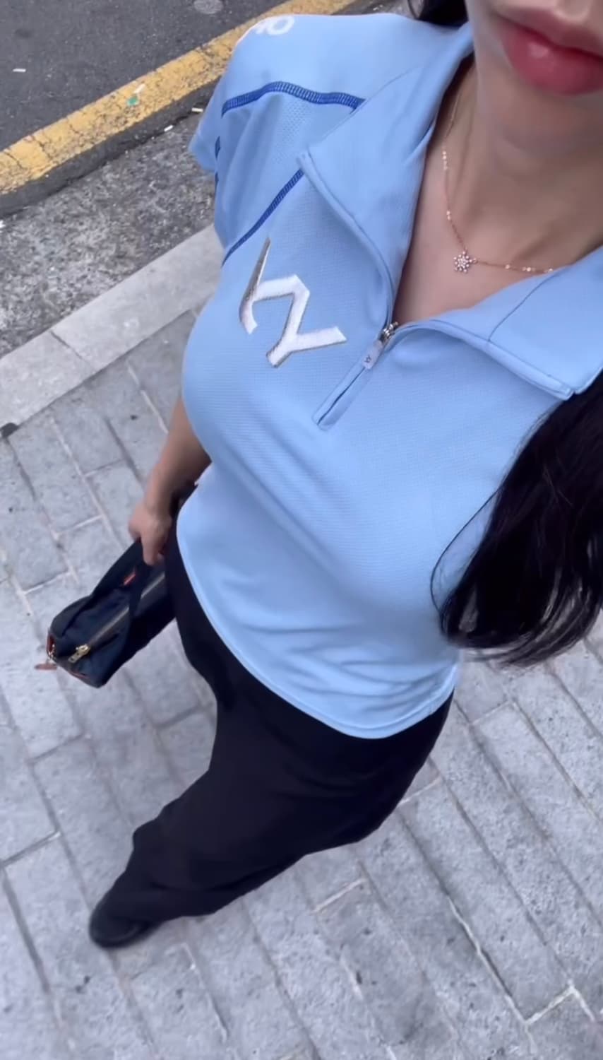 OPENYY CYCLING JERSEY TOP, BLUE 상품이미지1