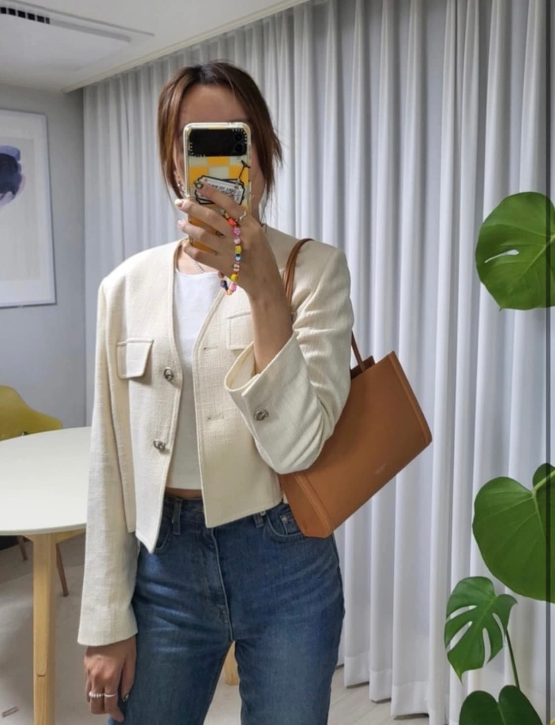 마르헨제이)라떼브라운 스텔라백(새상품) 상품이미지5