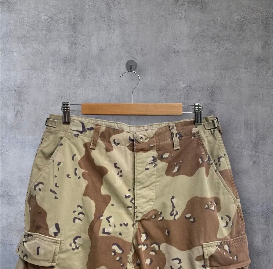 90's U.S Army 빈티지 카모 카고 팬츠-S 상품이미지2