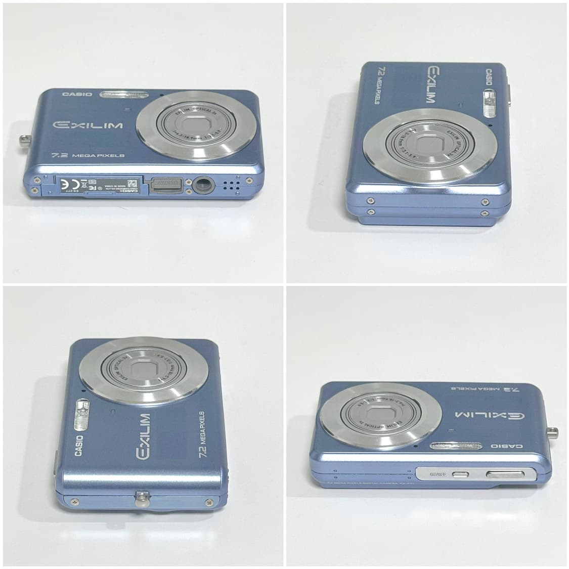 카시오 엑슬림 Z77 베이비블루 빈티지디카 상품이미지4