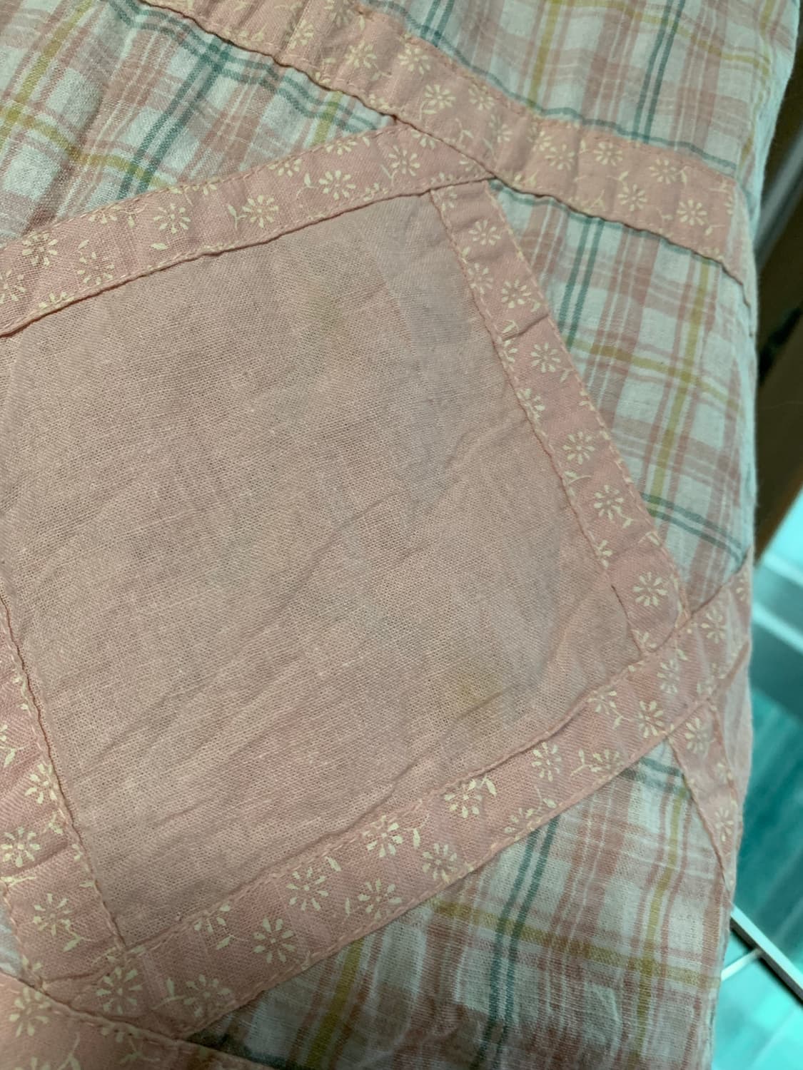 모리걸 하구미 퀼팅꽃장식 롱 스커트 상품이미지5