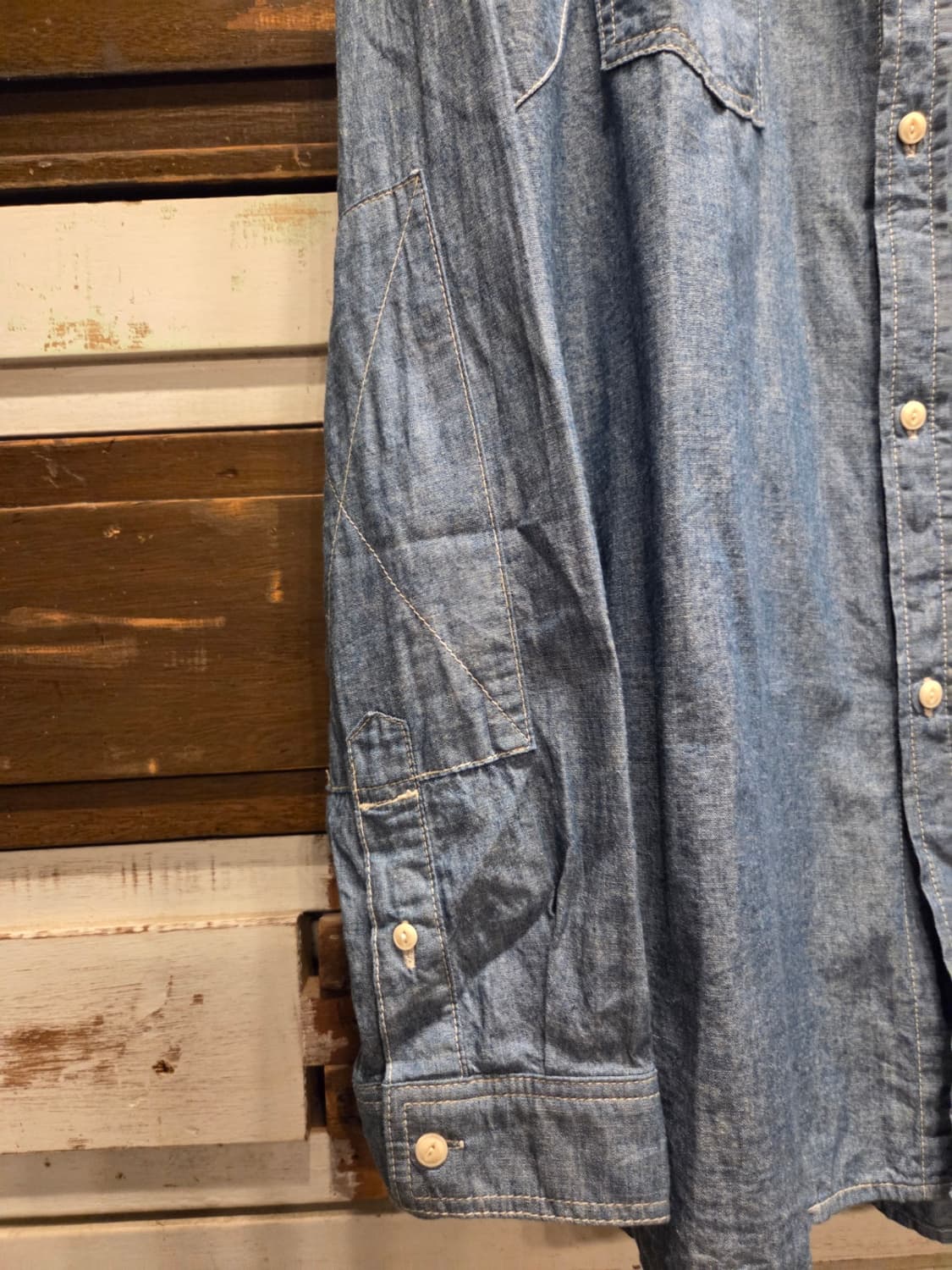 네이머클로딩 샴브레이셔츠 상품이미지6